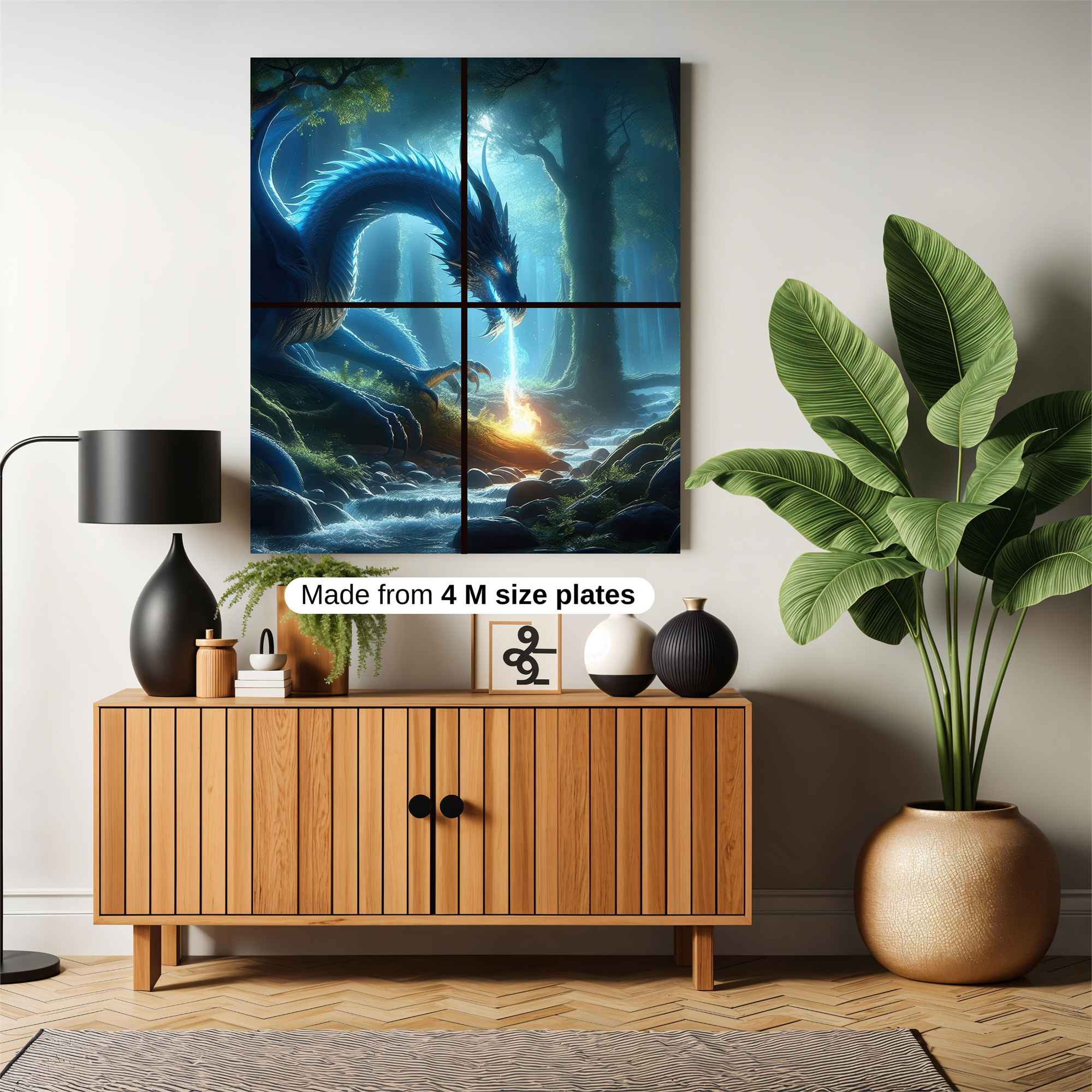 Dragon Enigma Safe Wall Magnetic / M