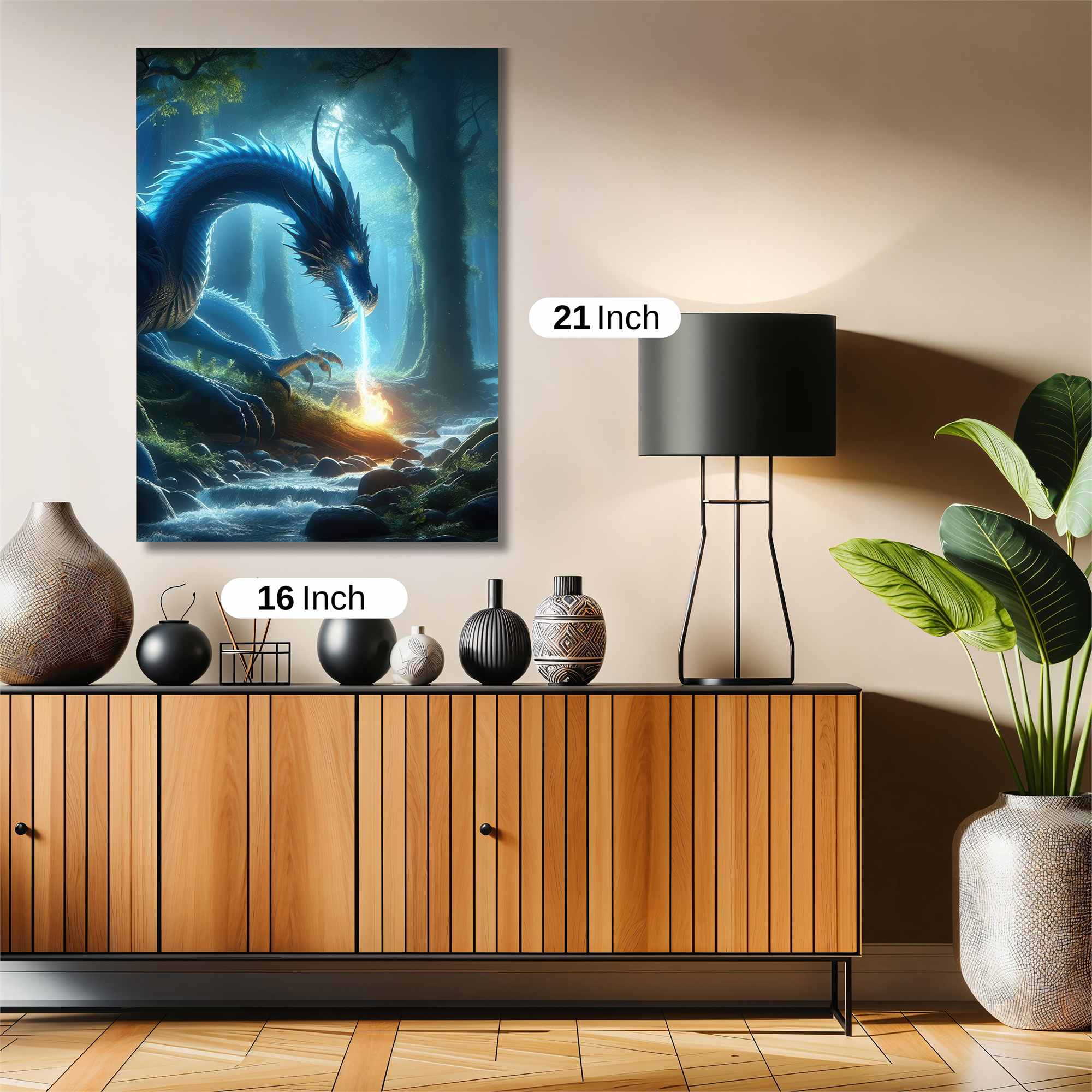 Dragon Enigma Safe Wall Magnetic / M