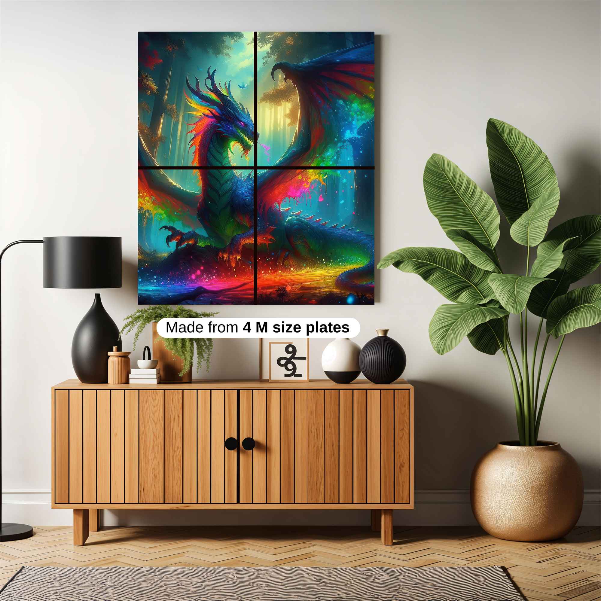 Rainbow Serenity Safe Wall Magnetic / M