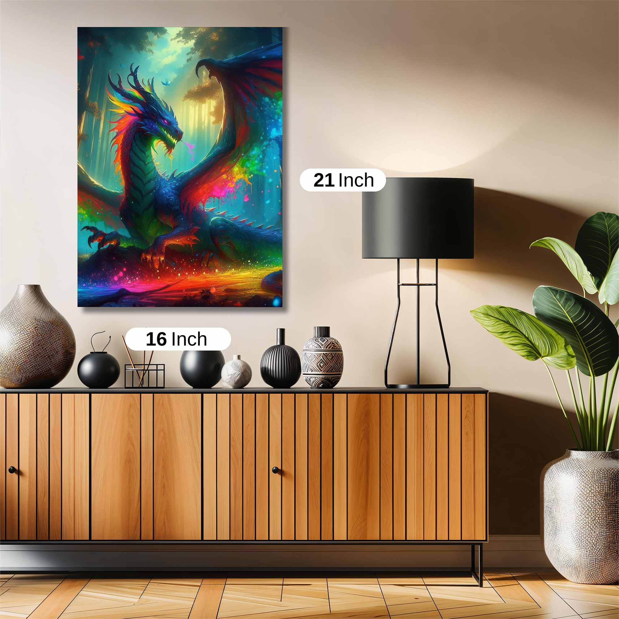 Rainbow Serenity Safe Wall Magnetic / M