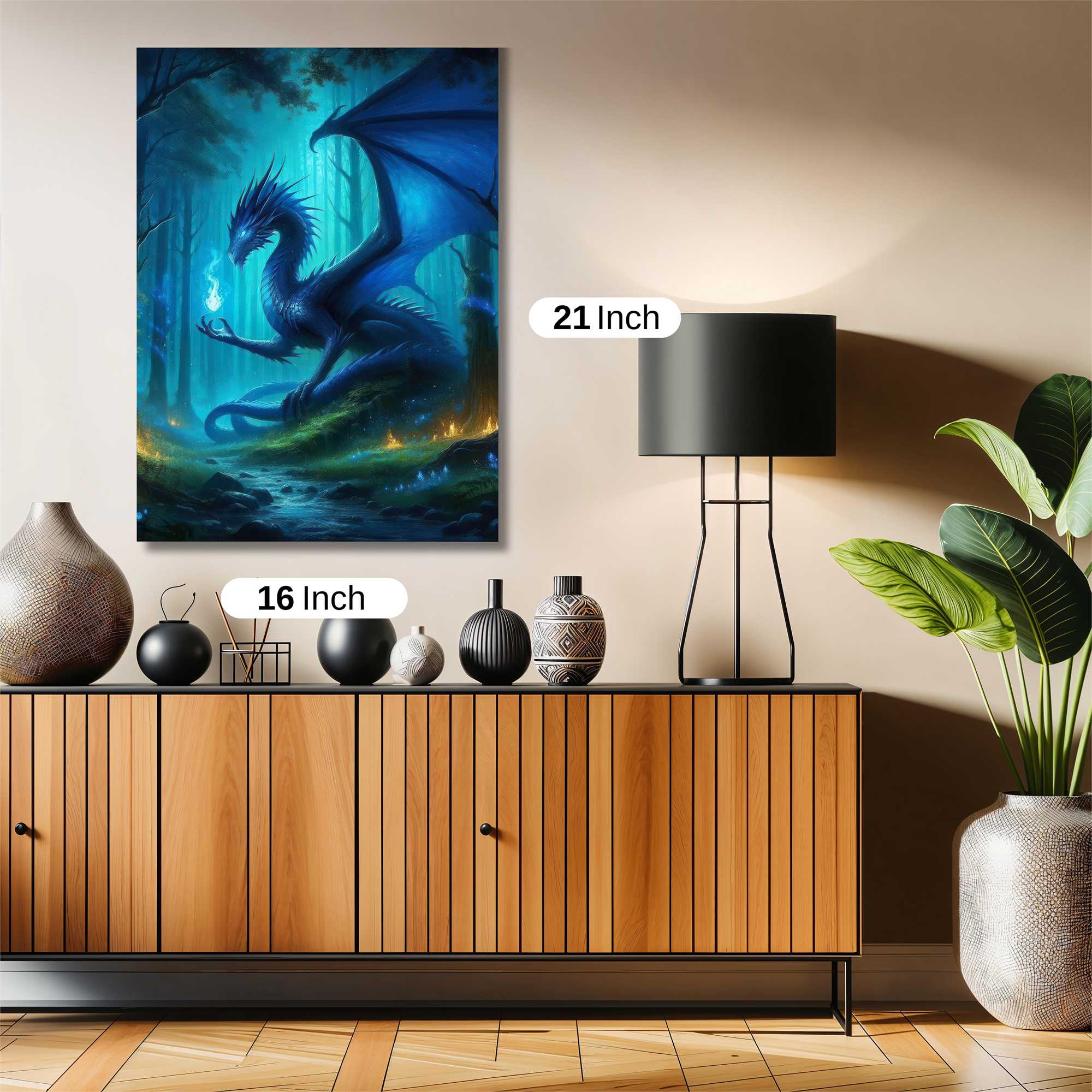 Dragon Enchantment Safe Wall Magnetic / M