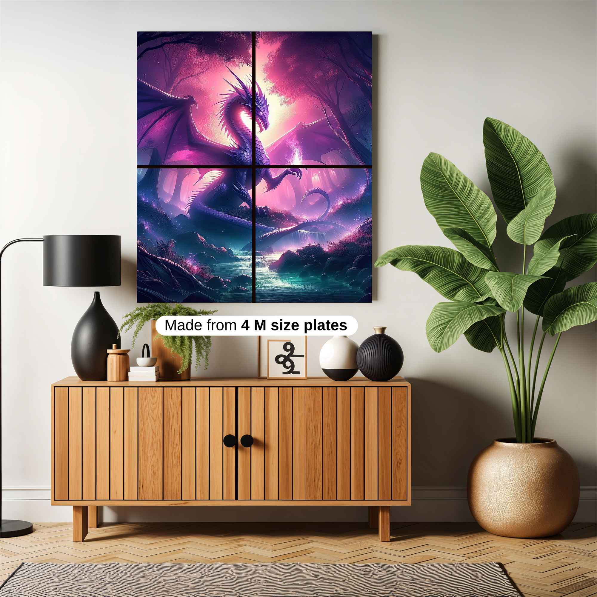 Dragon Enchantment Safe Wall Magnetic / M