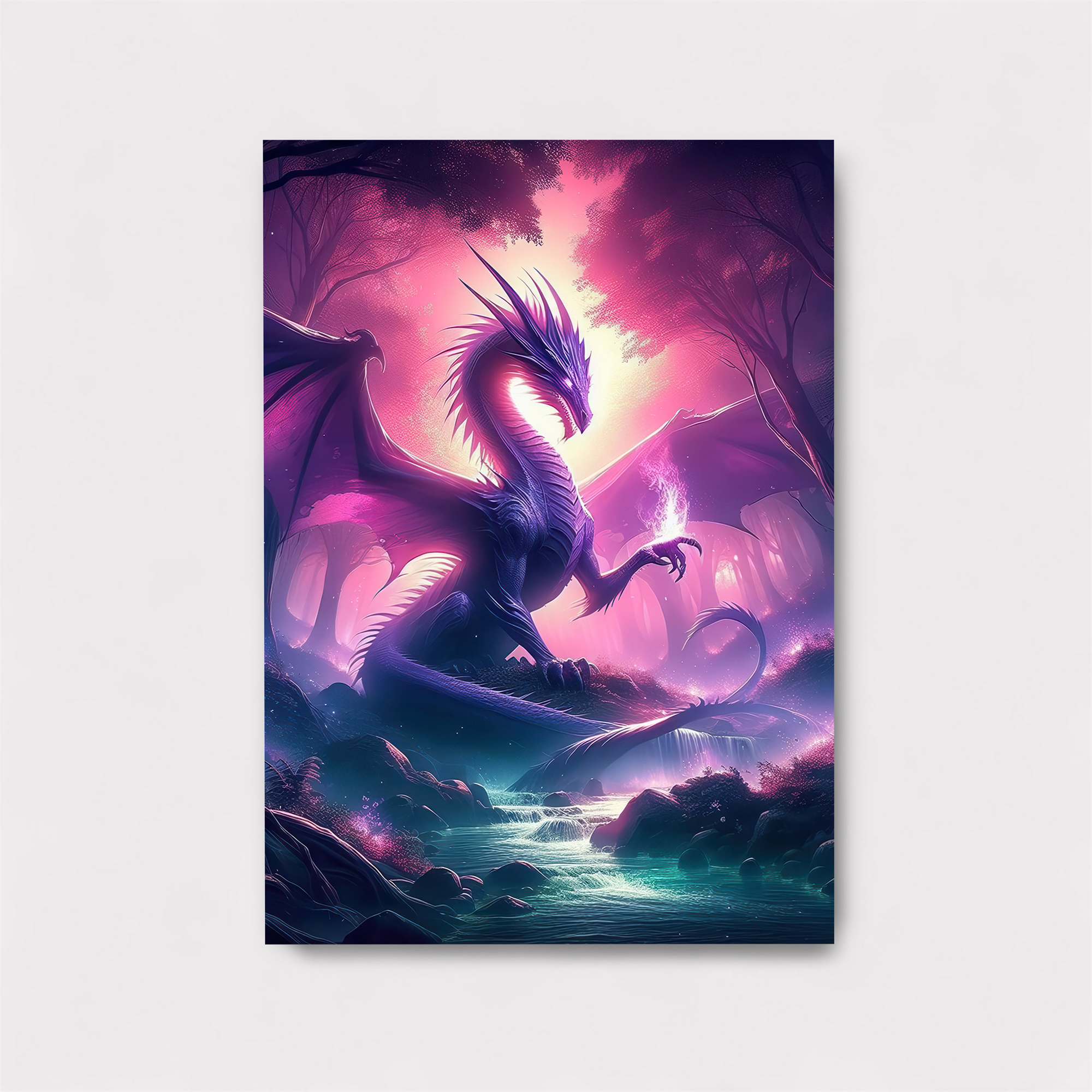 Dragon Enchantment Safe Wall Magnetic / M