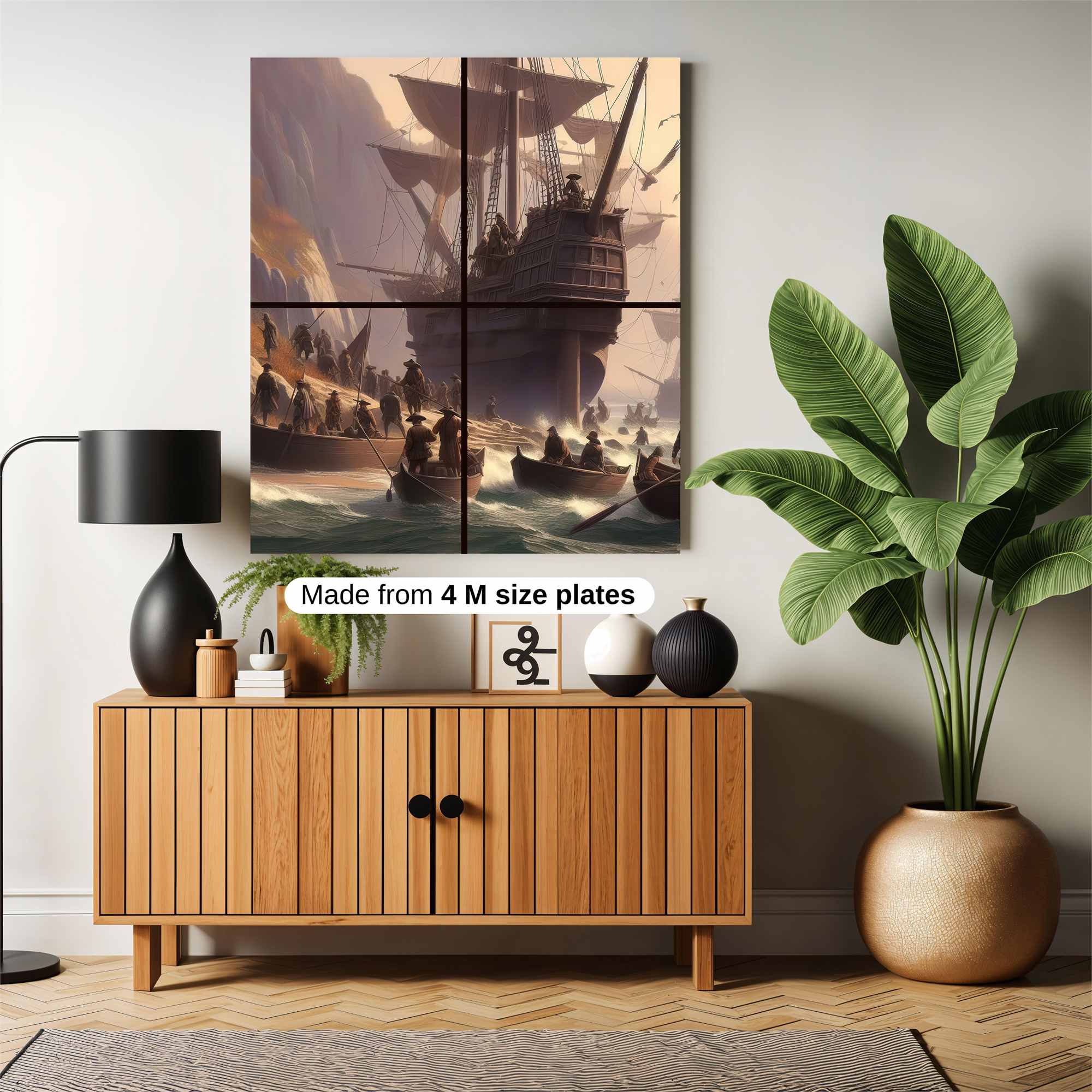 Blackbeard's Adventure Safe Wall Magnetic / M