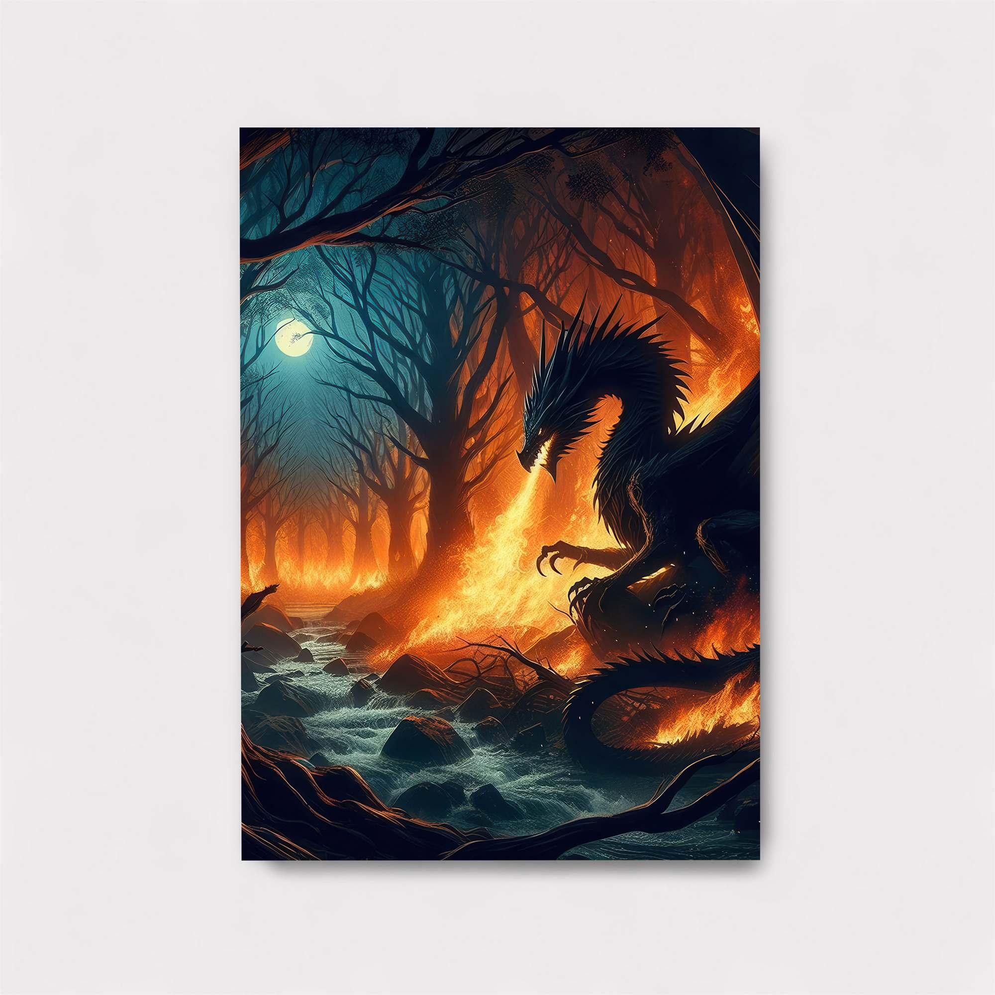 Dragon Inferno Safe Wall Magnetic / M