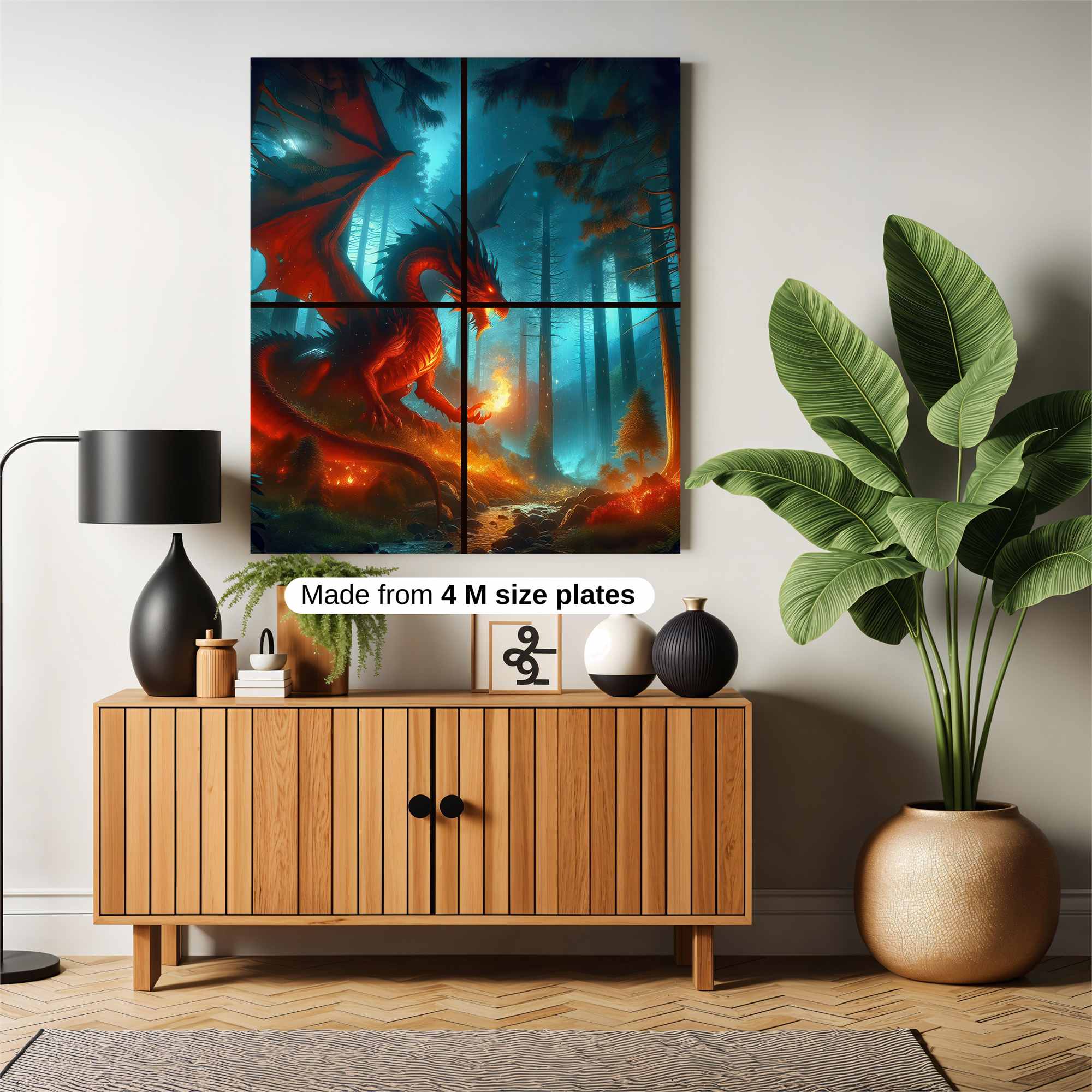 Dragon Enigma Safe Wall Magnetic / M