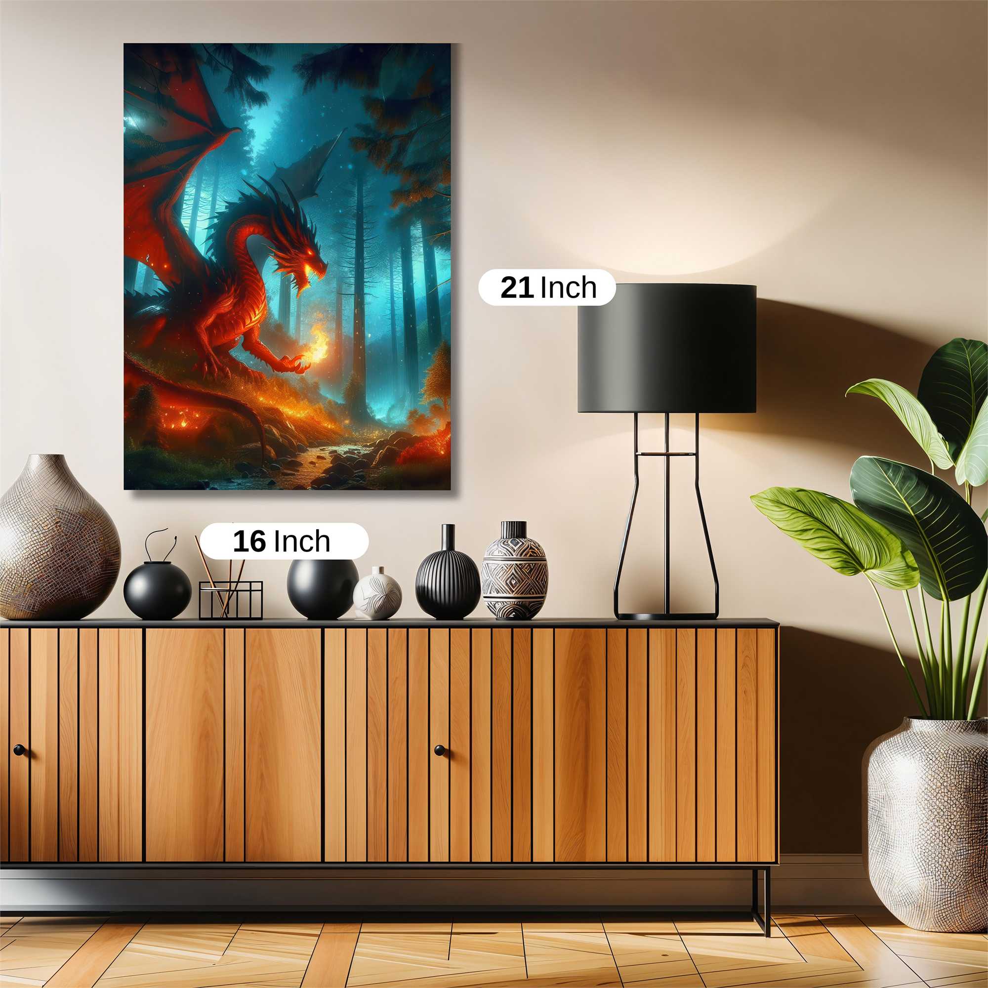 Dragon Enigma Safe Wall Magnetic / M