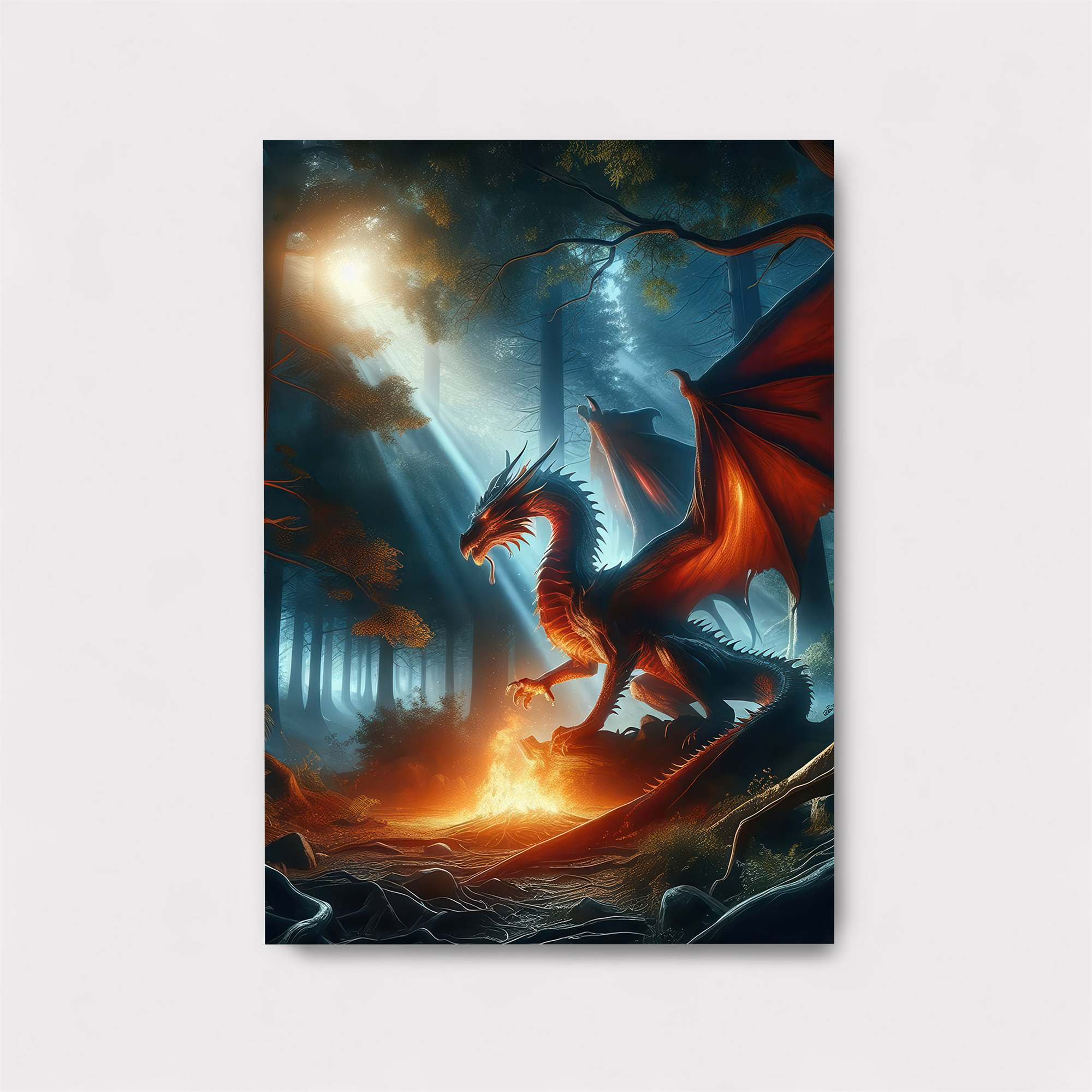 Dragon Enigma Safe Wall Magnetic / M