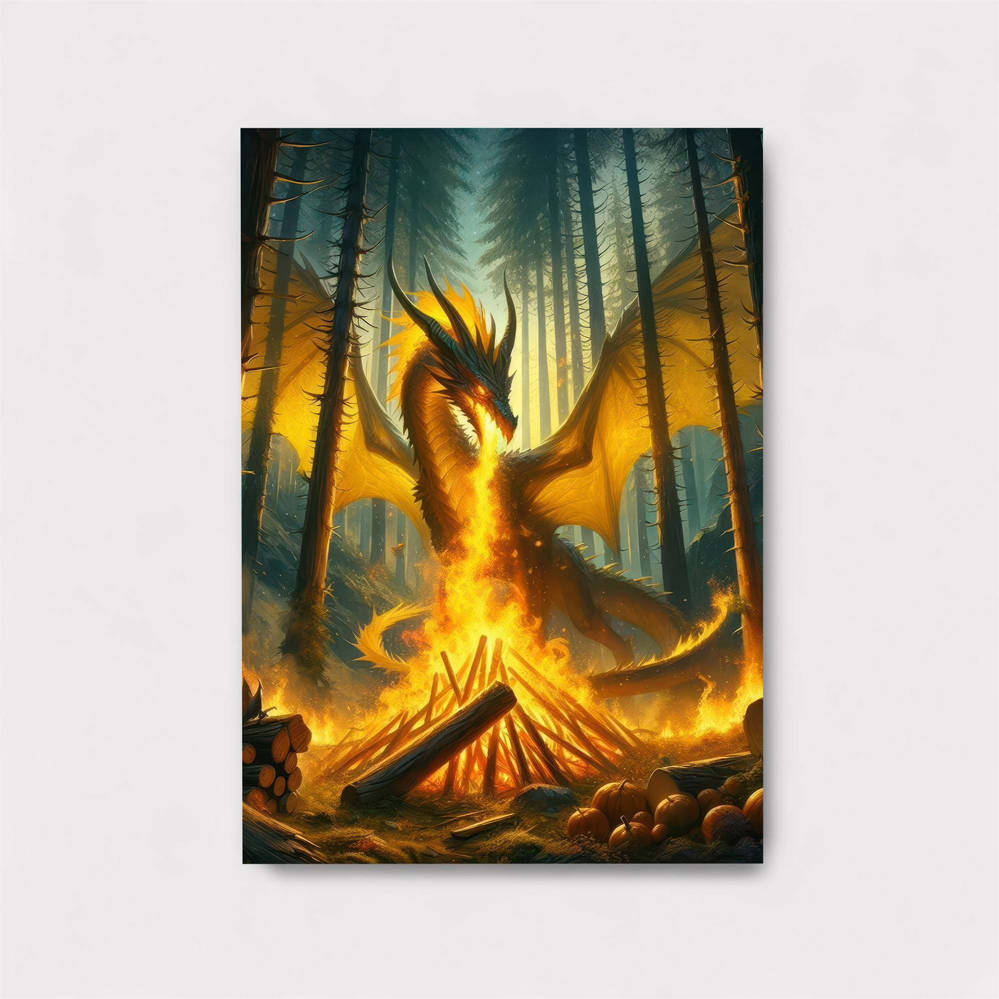 Dragon Blaze Safe Wall Magnetic / M