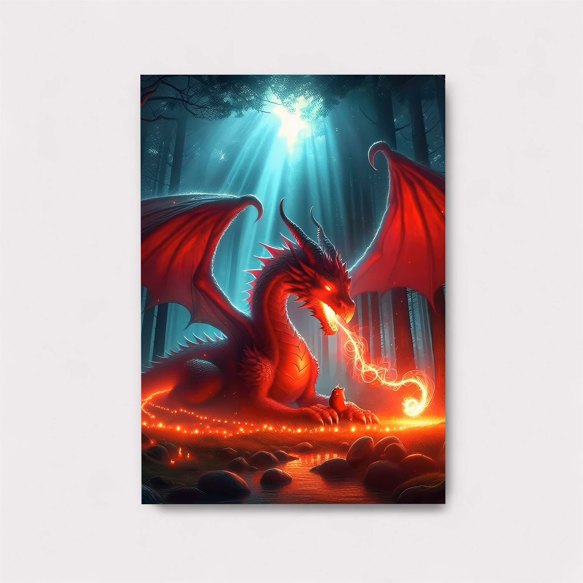 Dragon Enchantment Safe Wall Magnetic / M