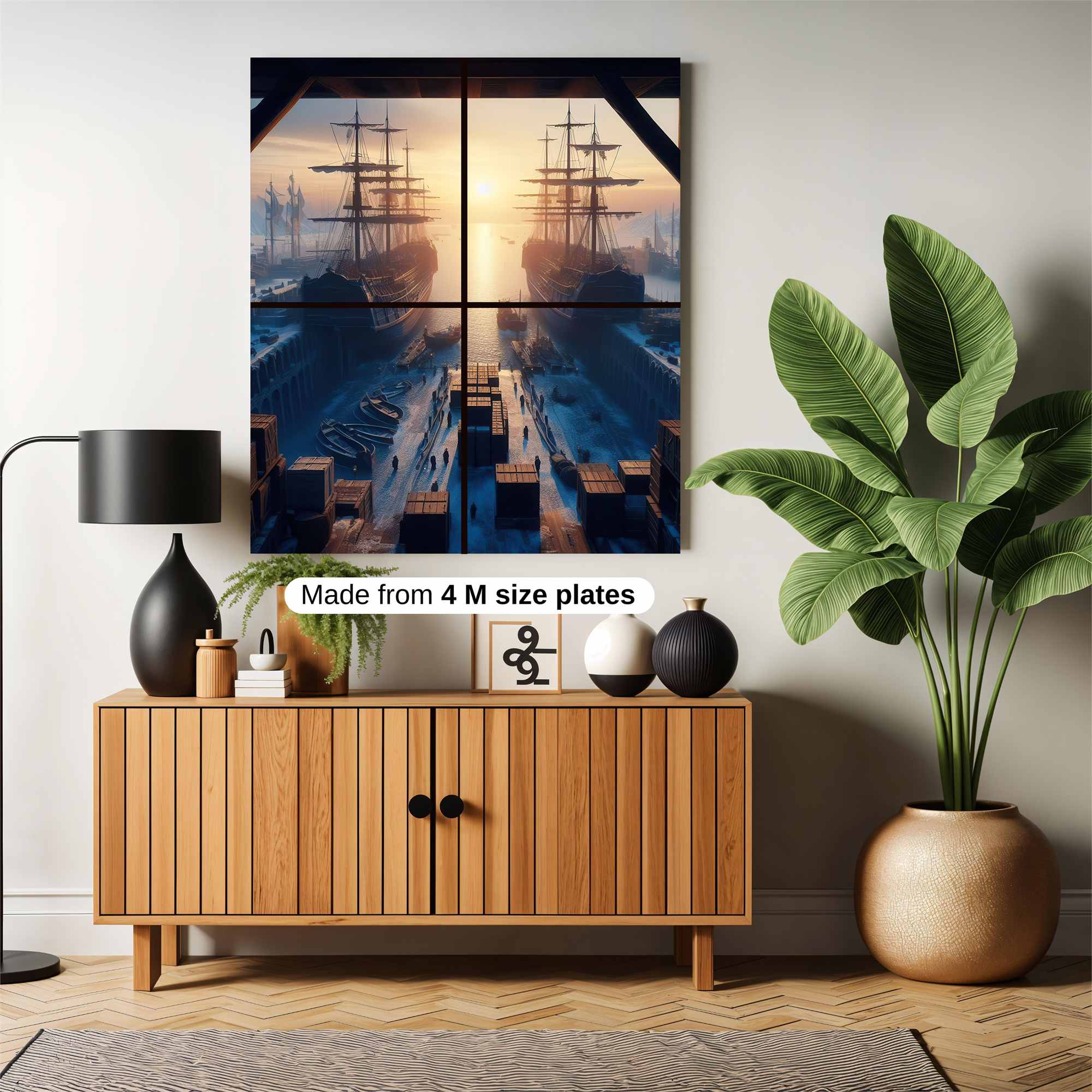 Sunset Serenity Safe Wall Magnetic / M