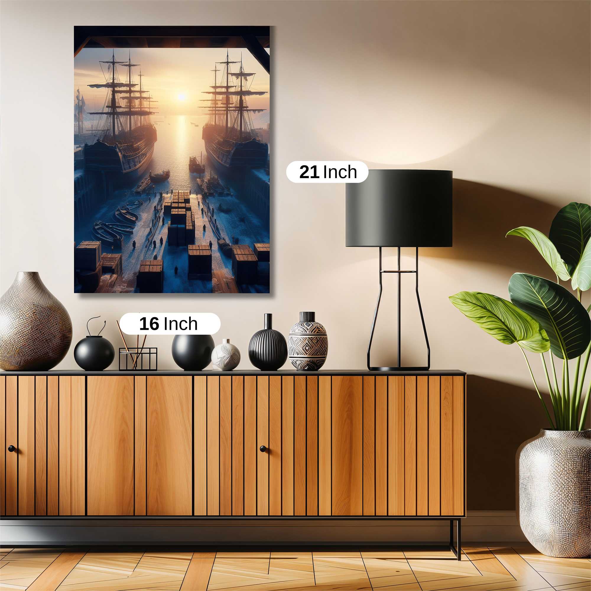Sunset Serenity Safe Wall Magnetic / M