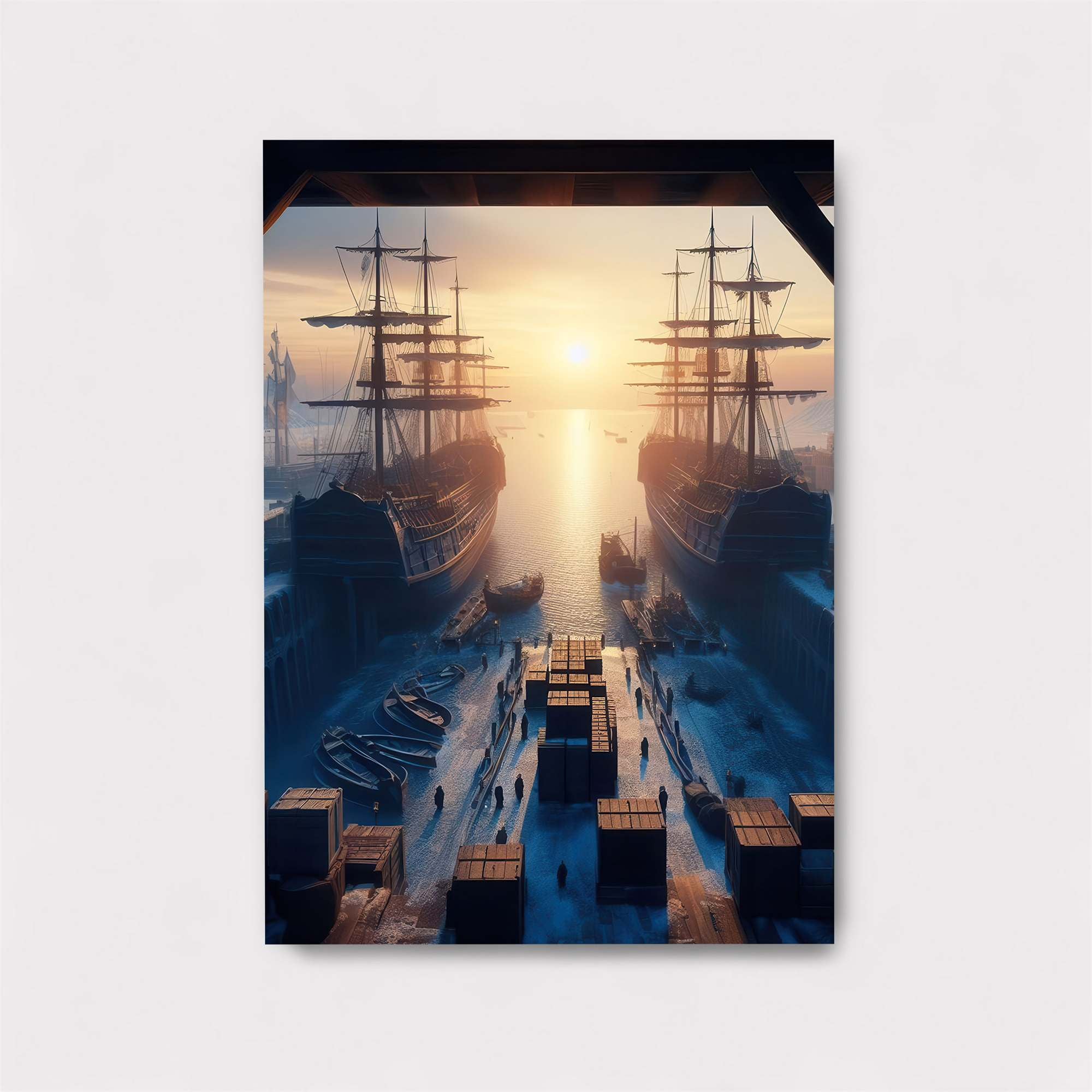 Sunset Serenity Safe Wall Magnetic / M