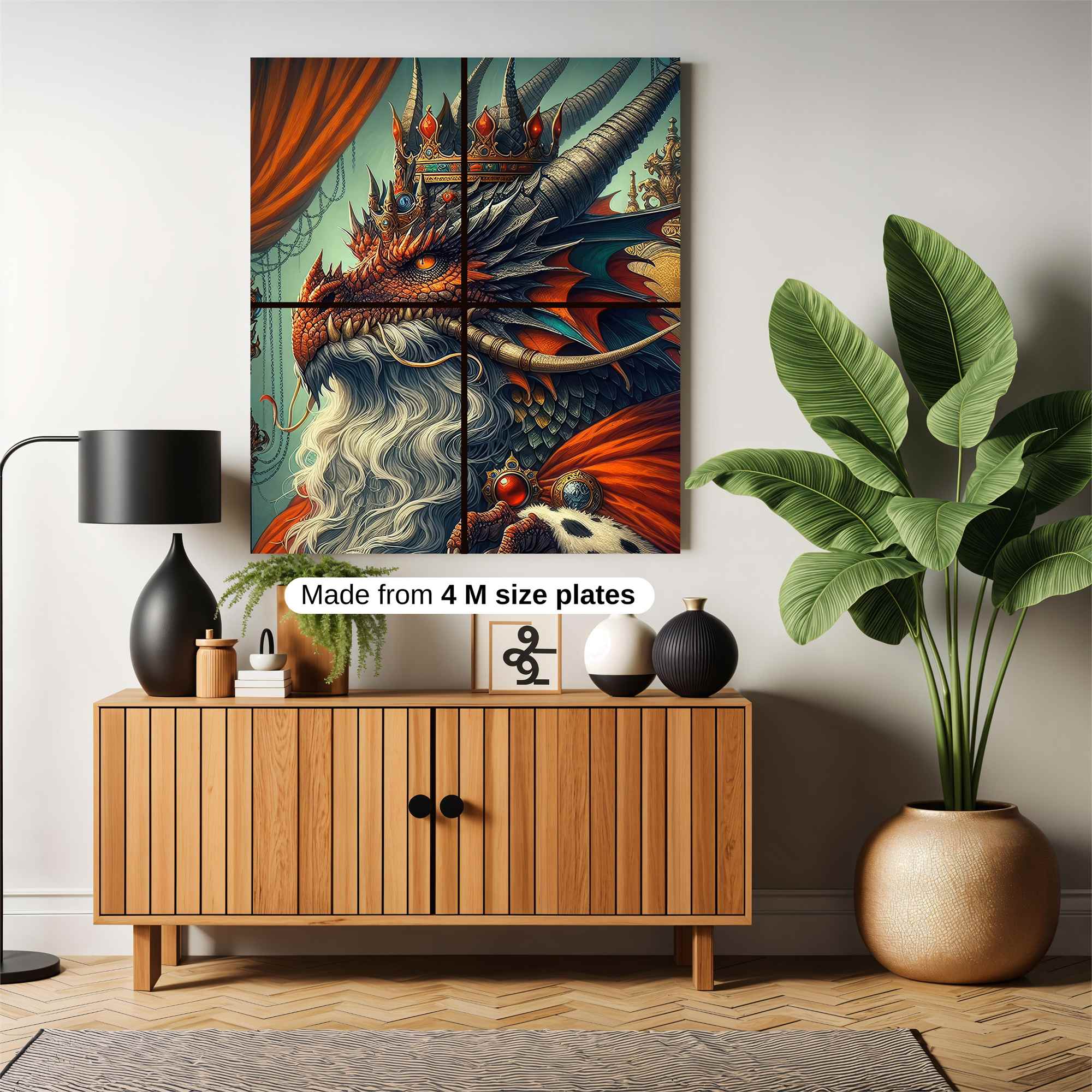 Dragon Monarch Safe Wall Magnetic / M