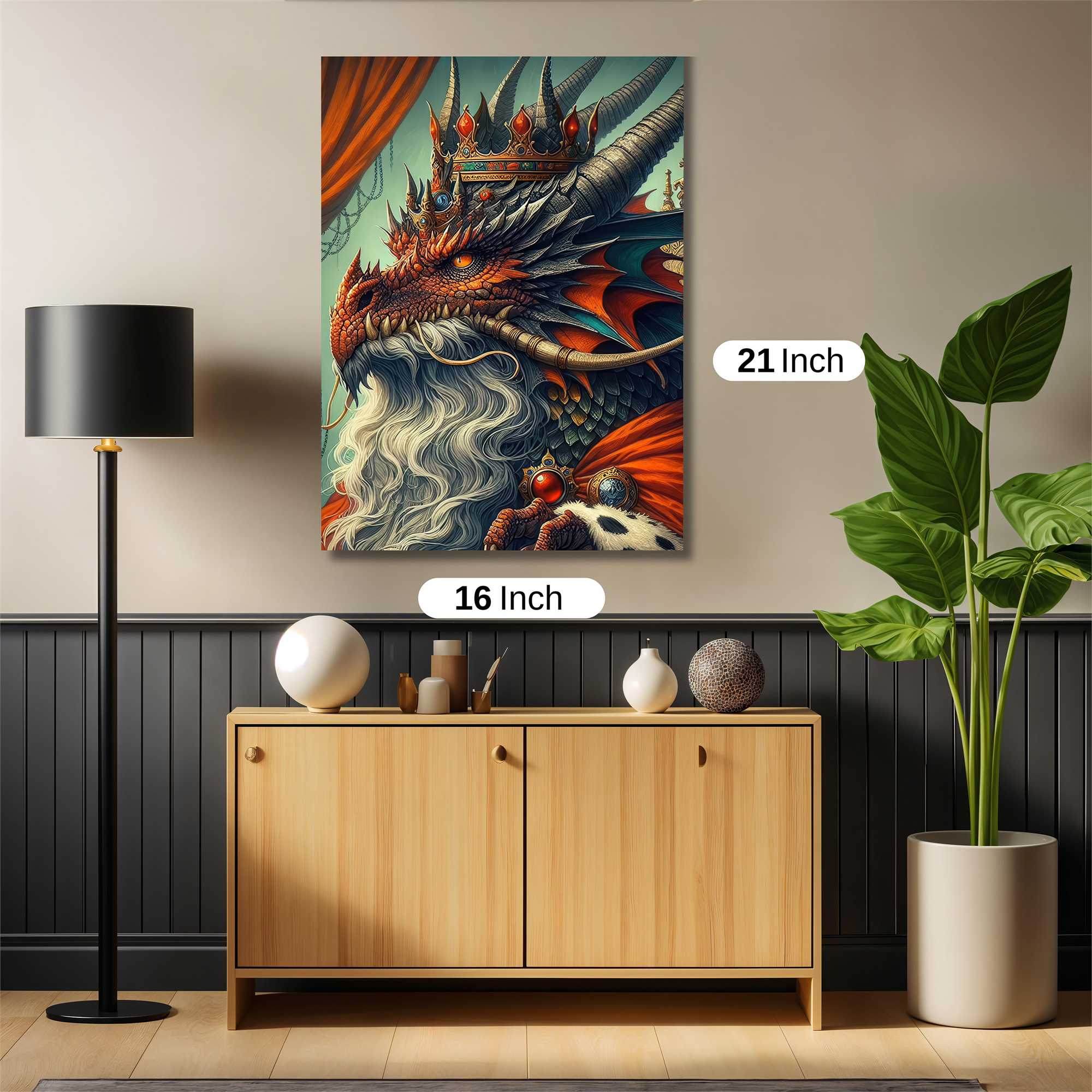 Dragon Monarch Safe Wall Magnetic / M