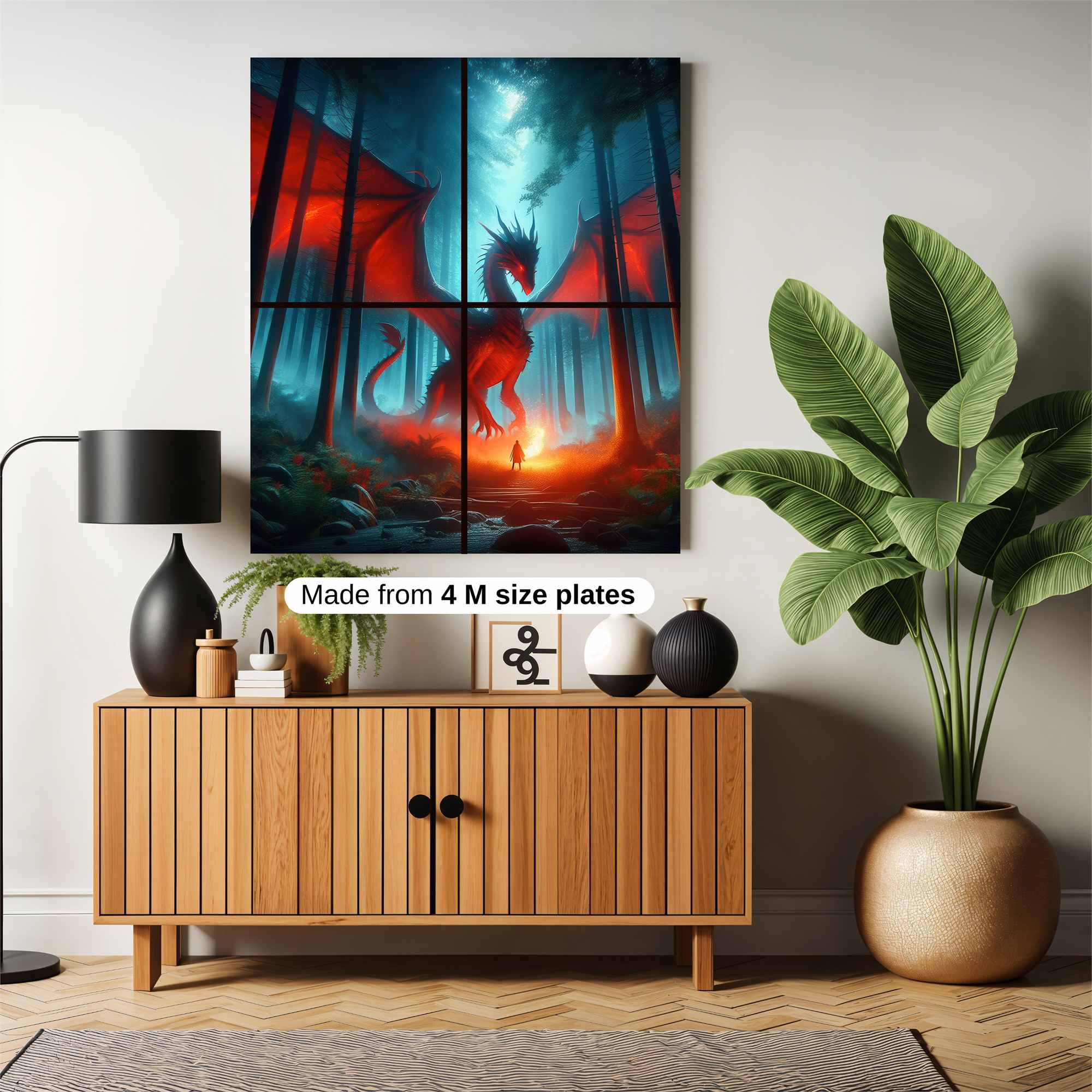 Dragon Enigma Safe Wall Magnetic / M