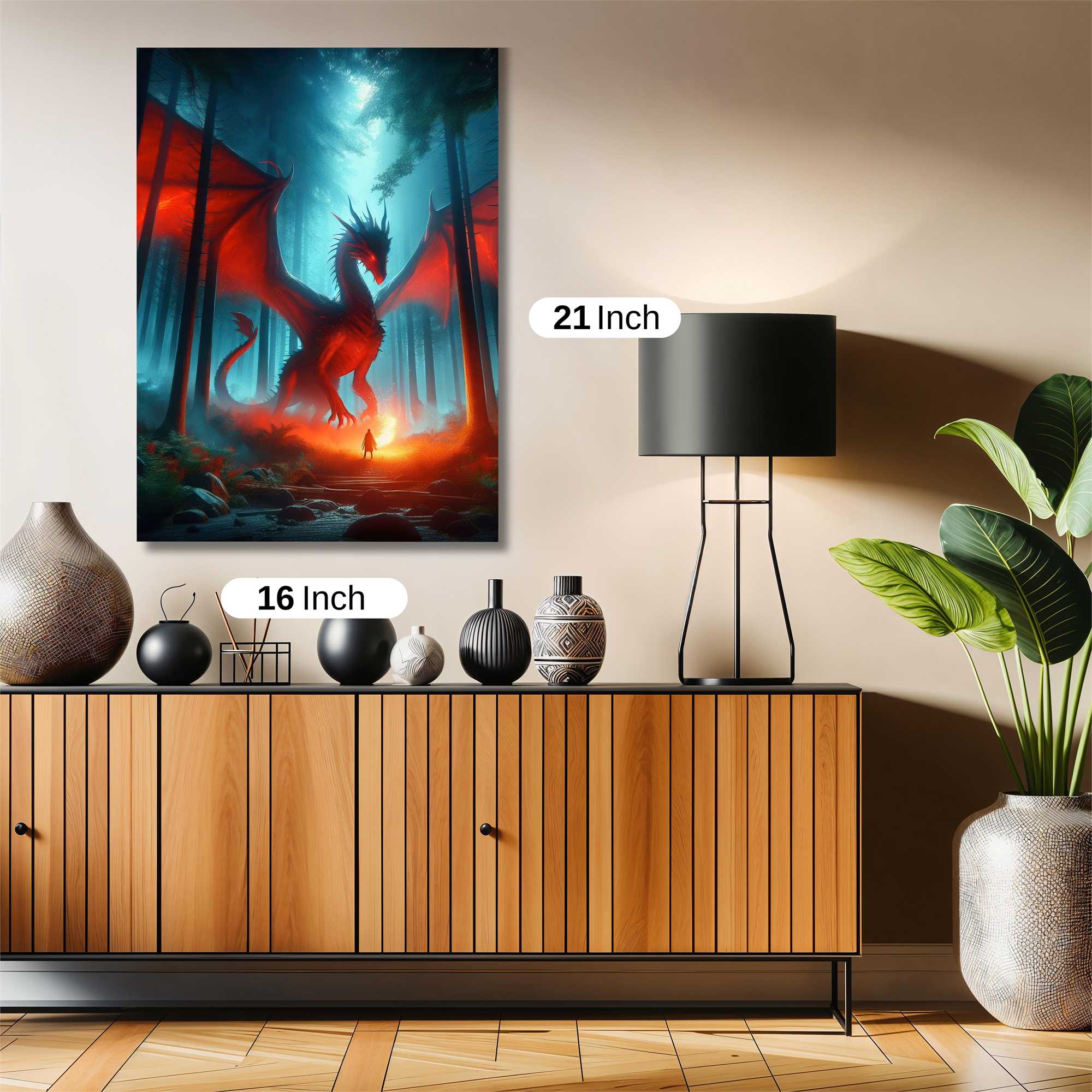 Dragon Enigma Safe Wall Magnetic / M