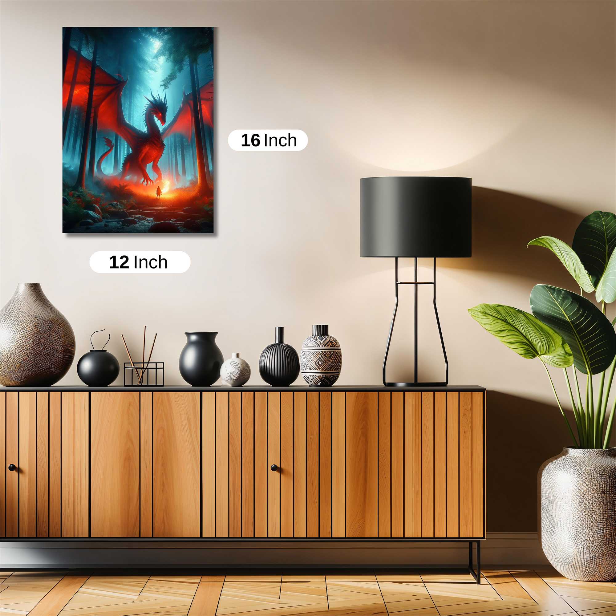 Dragon Enigma Safe Wall Magnetic / M