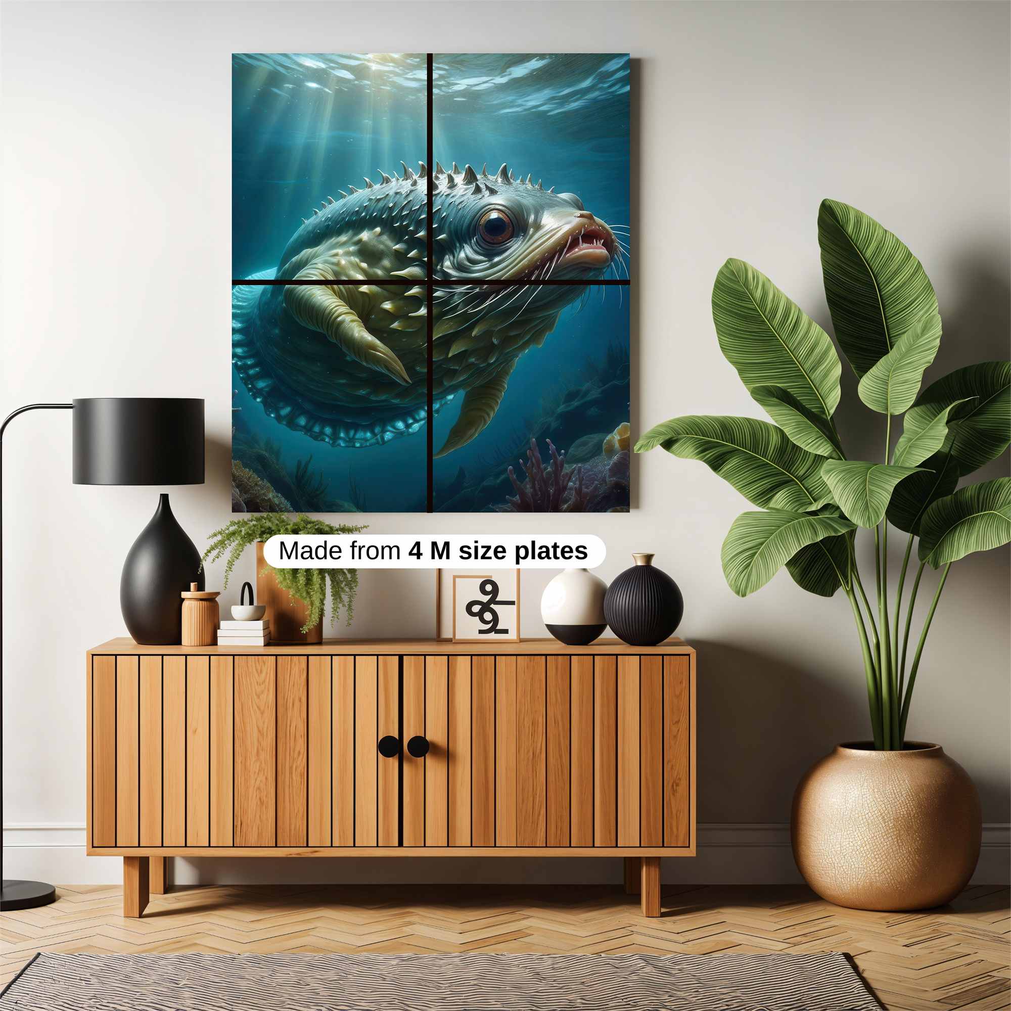 Spiny Serenity Safe Wall Magnetic / M