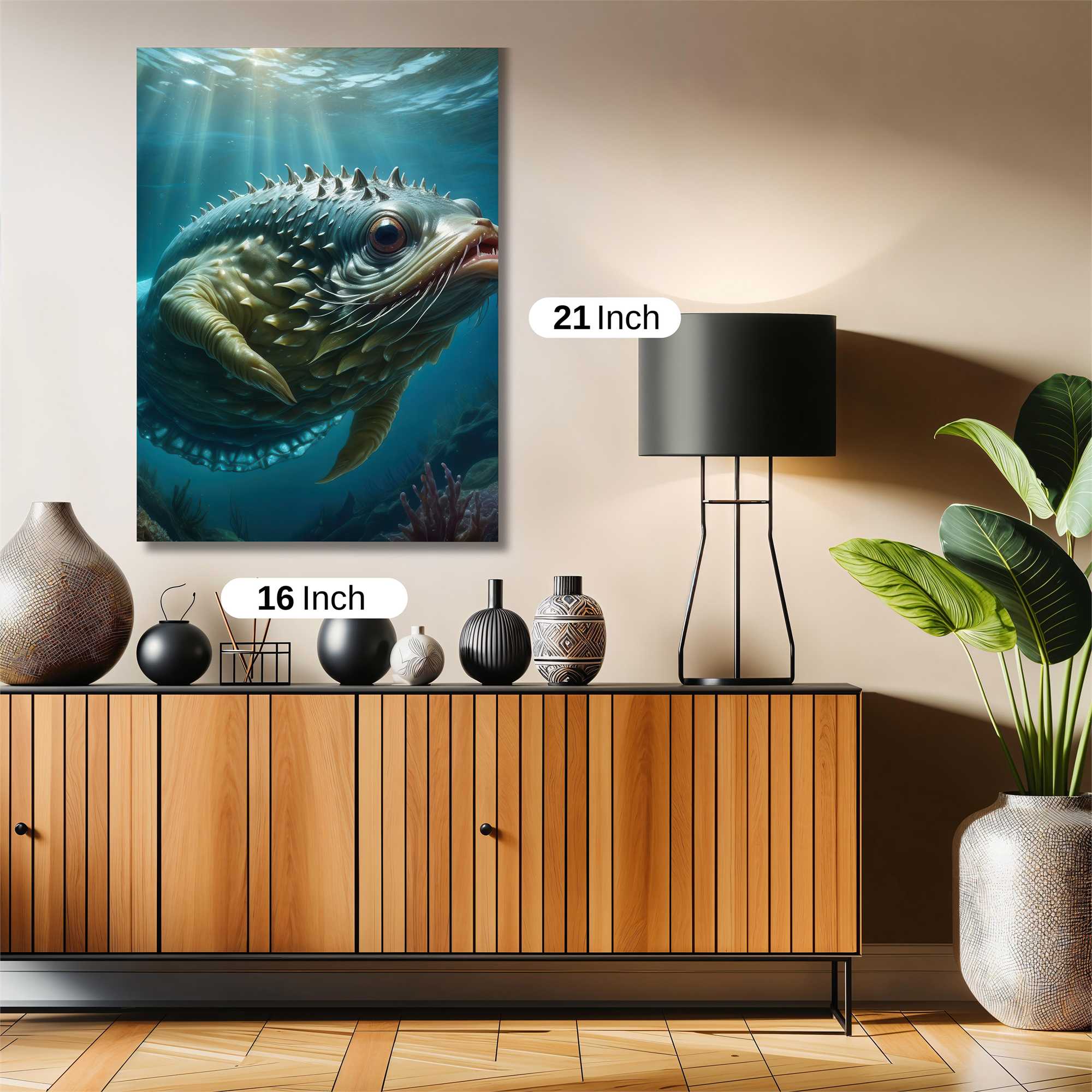 Spiny Serenity Safe Wall Magnetic / M