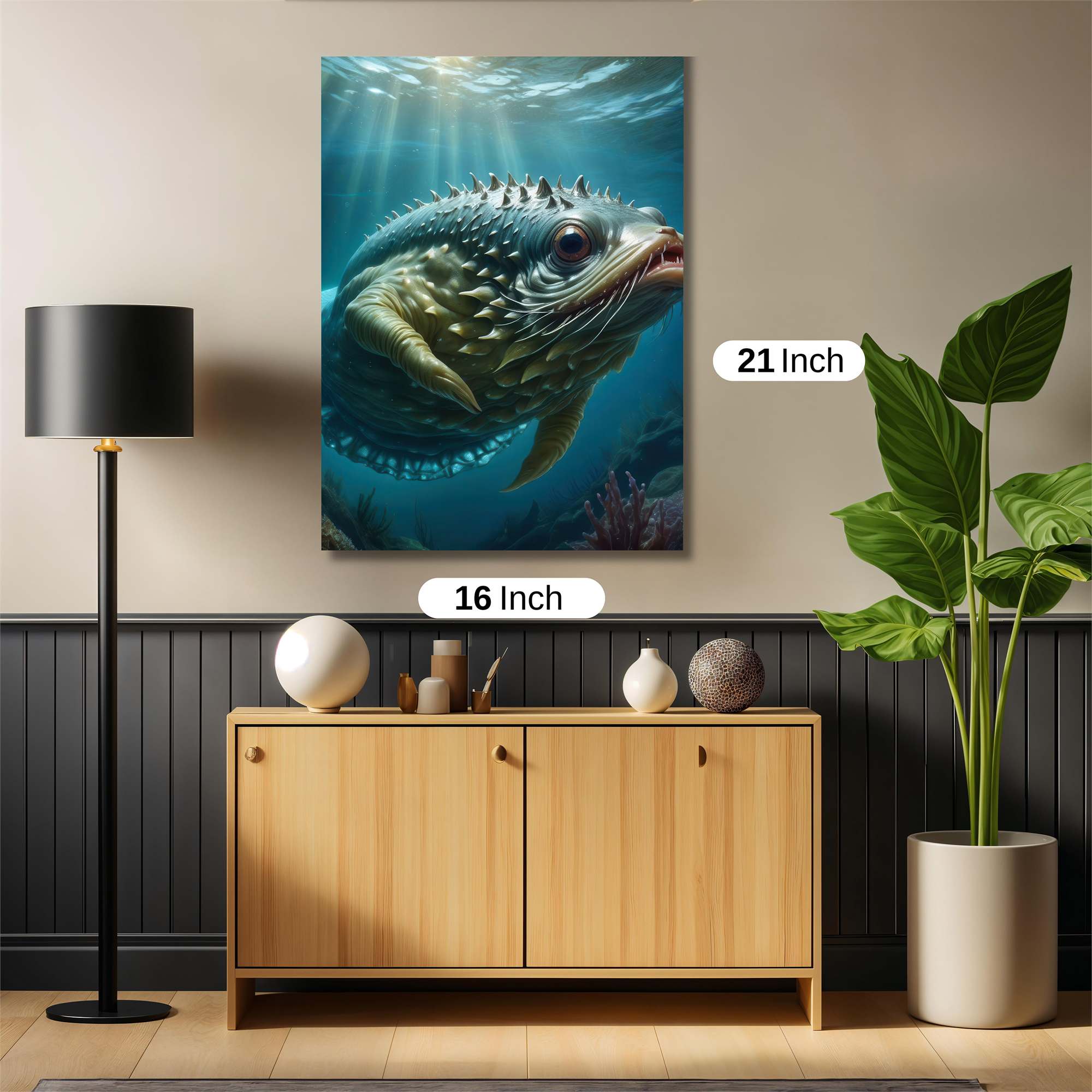 Spiny Serenity Safe Wall Magnetic / M