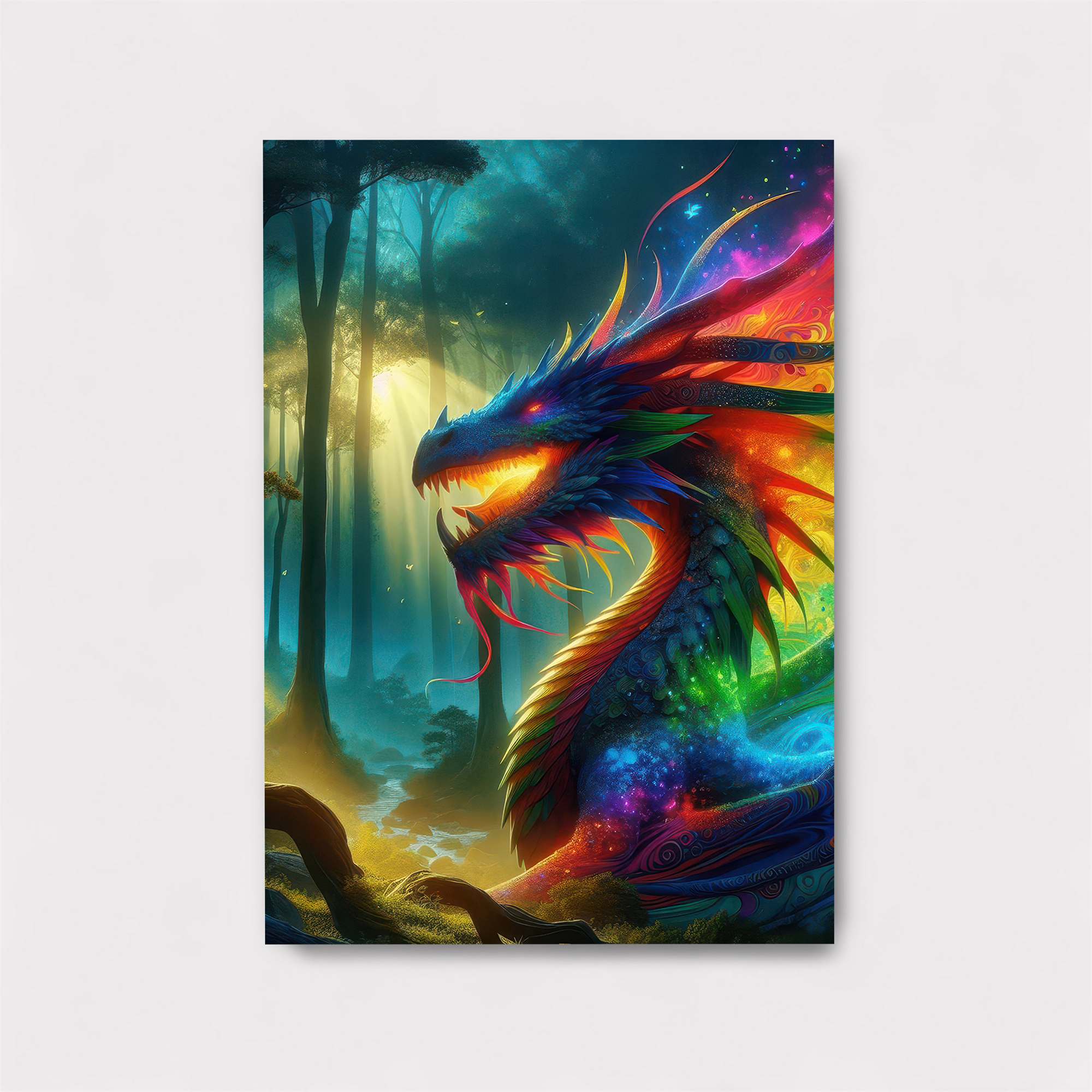 Aurora Dragon Safe Wall Magnetic / M