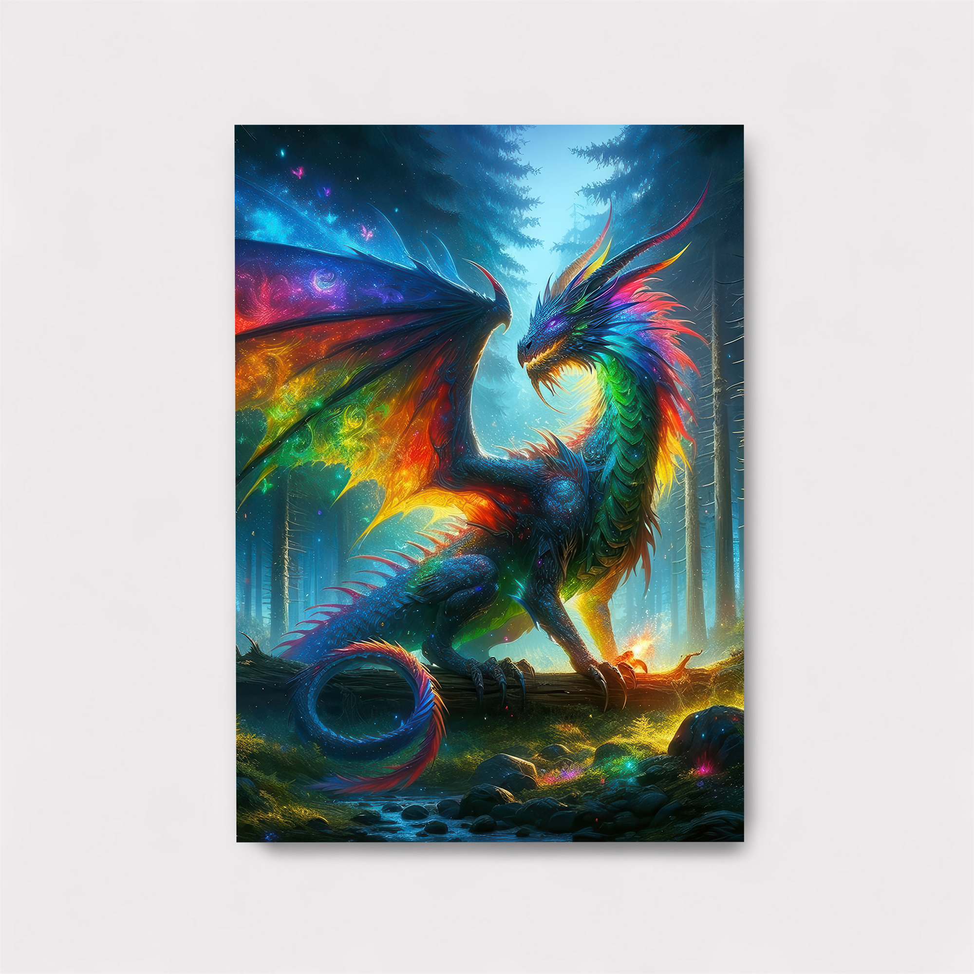 Aurora Dragon Safe Wall Magnetic / M