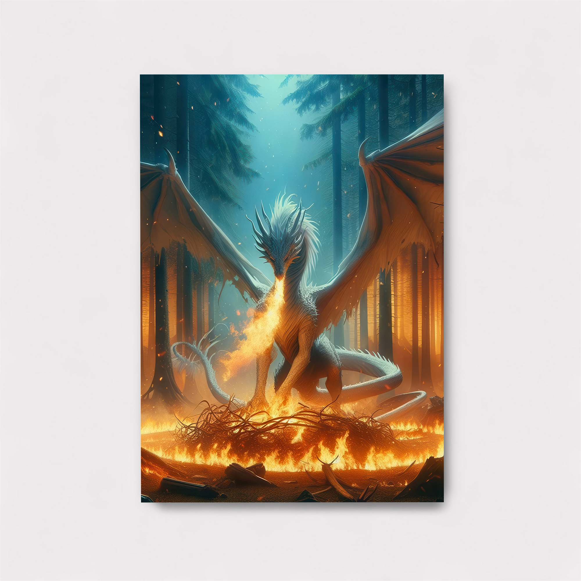 Dragon Blaze Safe Wall Magnetic / M