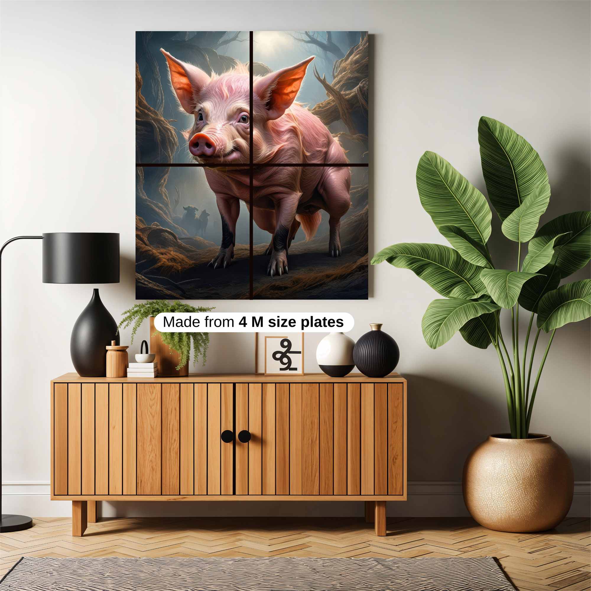 Pig Enigma Safe Wall Magnetic / M