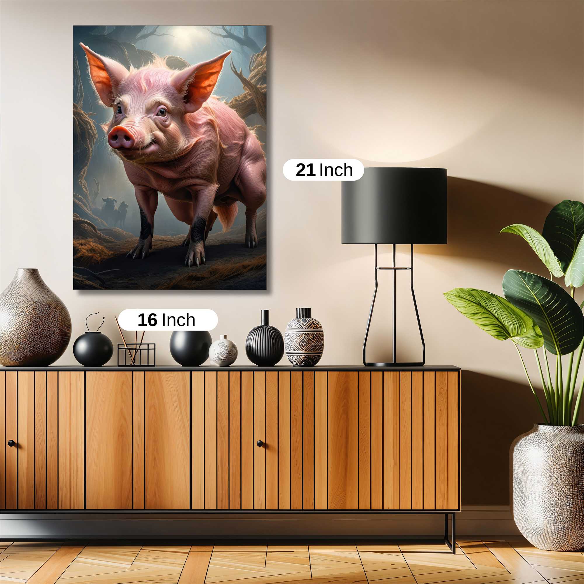 Pig Enigma Safe Wall Magnetic / M
