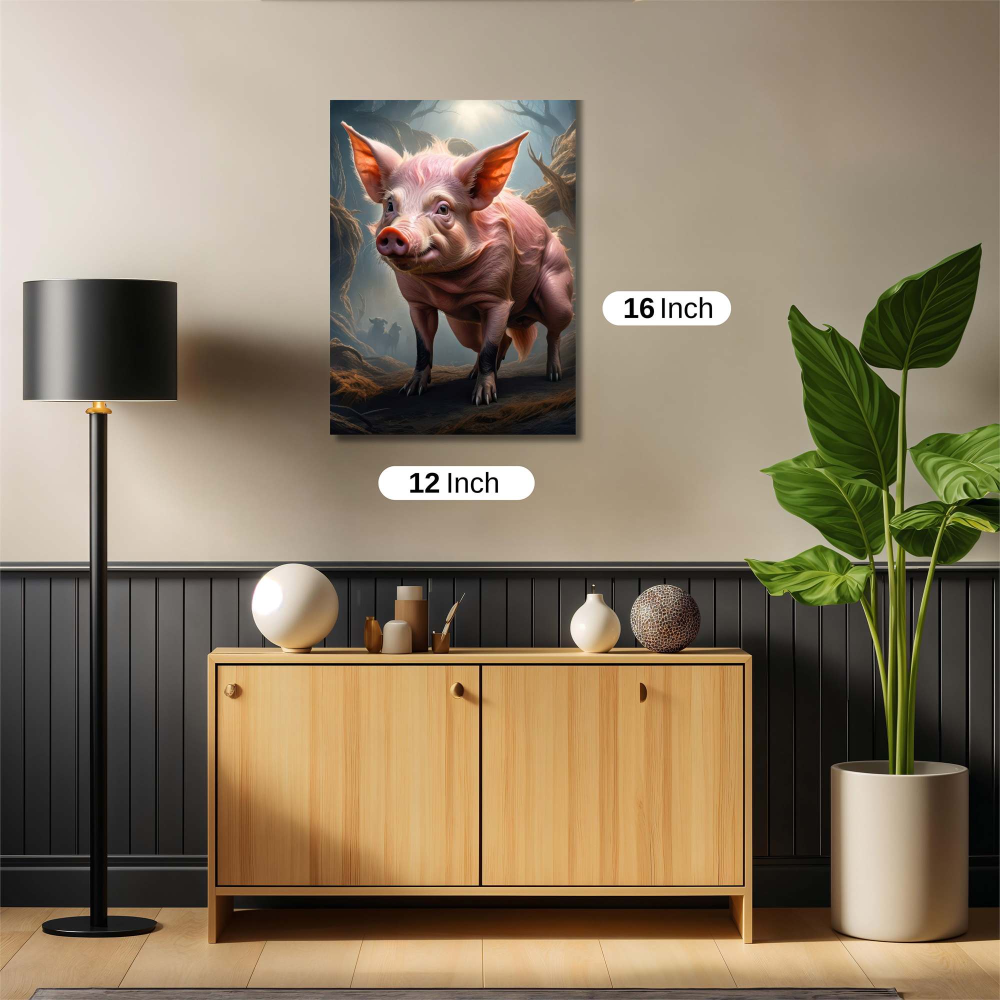 Pig Enigma Safe Wall Magnetic / M