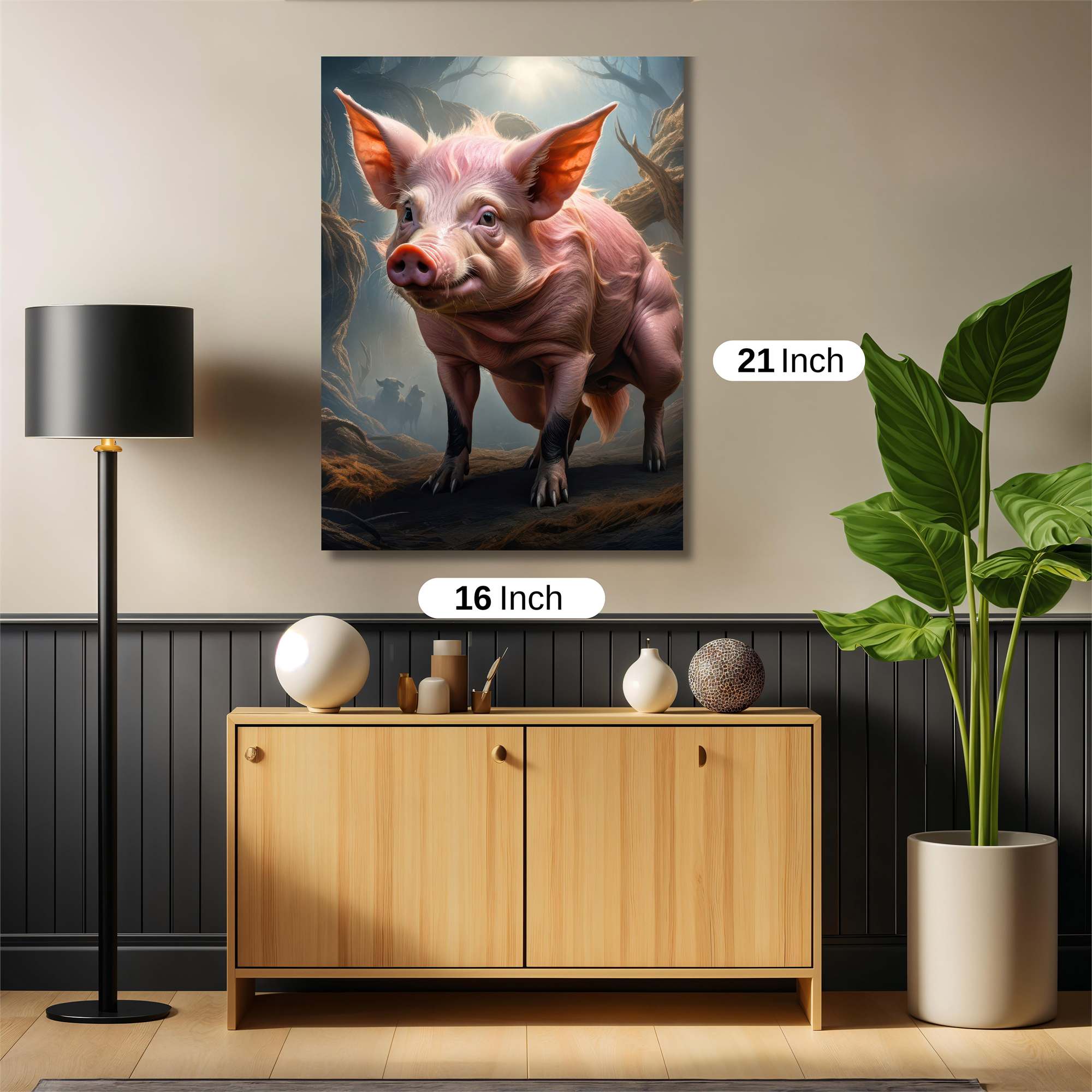 Pig Enigma Safe Wall Magnetic / M