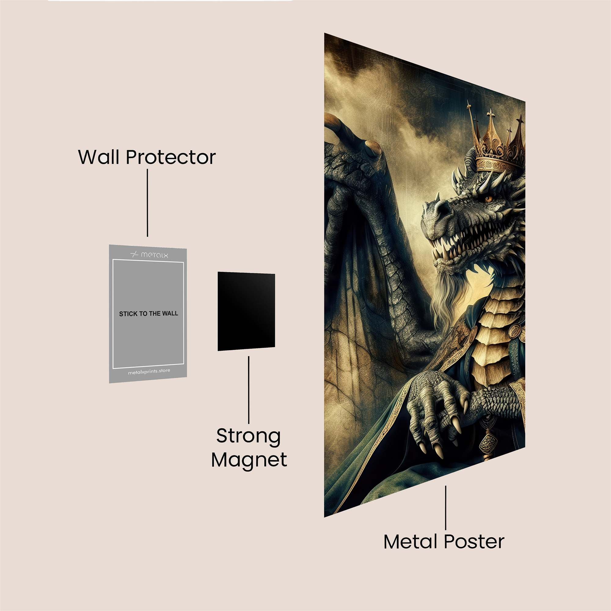 Dragon Sovereign Safe Wall Magnetic / M