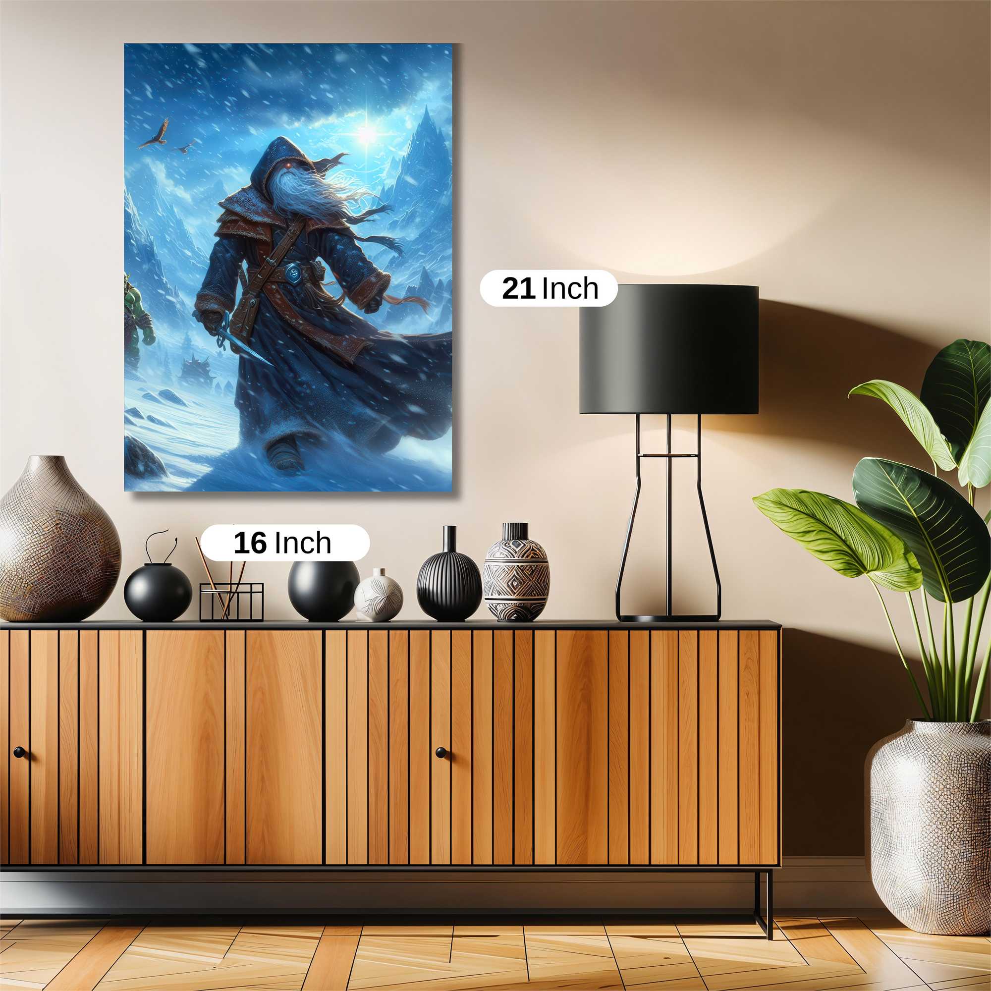 Gandalf Blizzard Safe Wall Magnetic / M