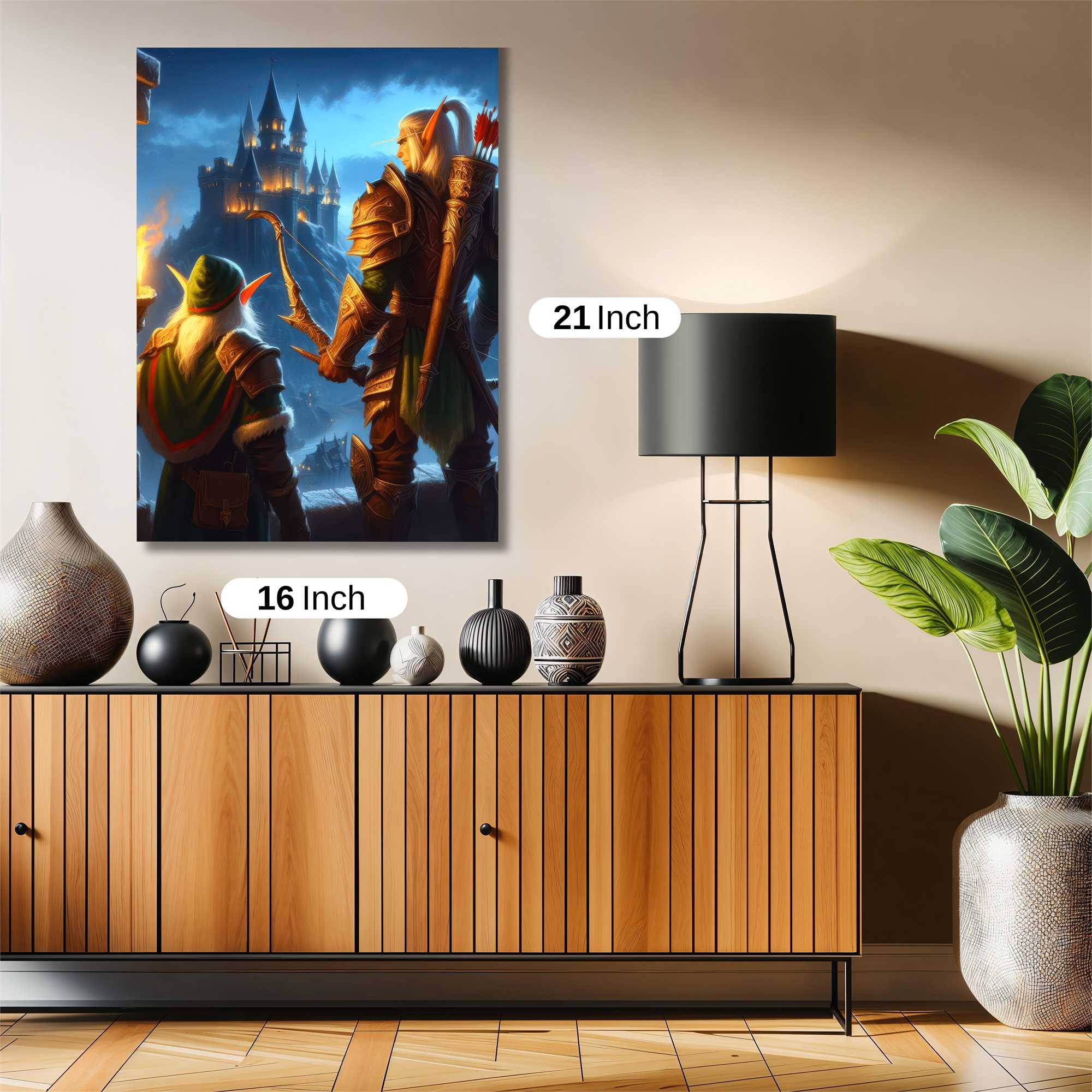 Elven Vigil Safe Wall Magnetic / M