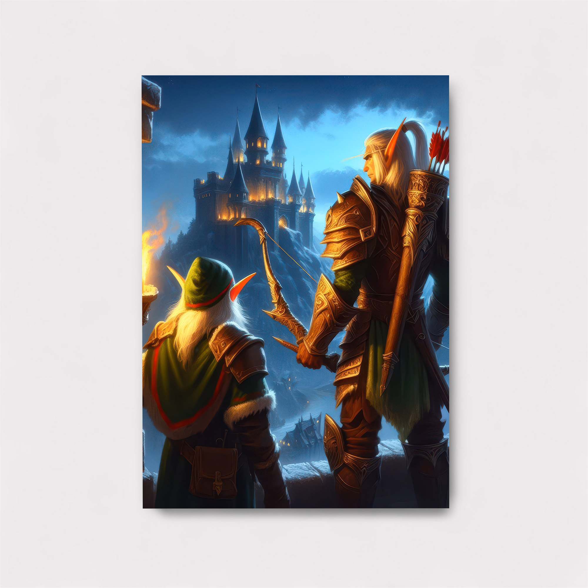 Elven Vigil Safe Wall Magnetic / M