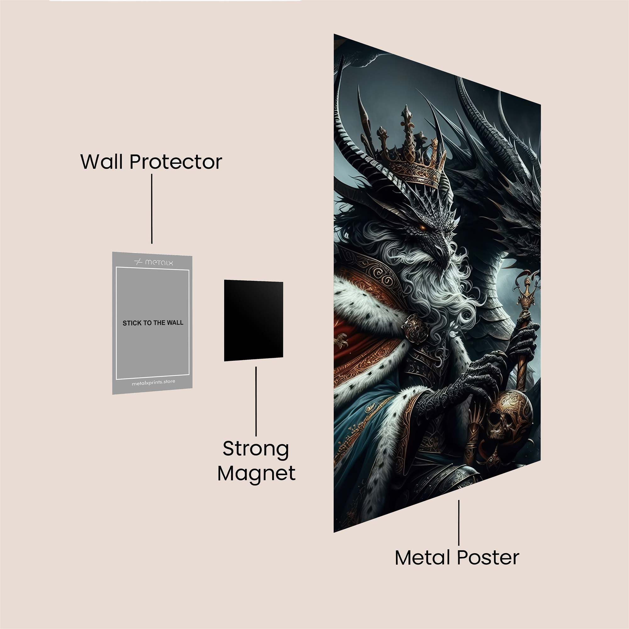 Dragon Sovereign Safe Wall Magnetic / M