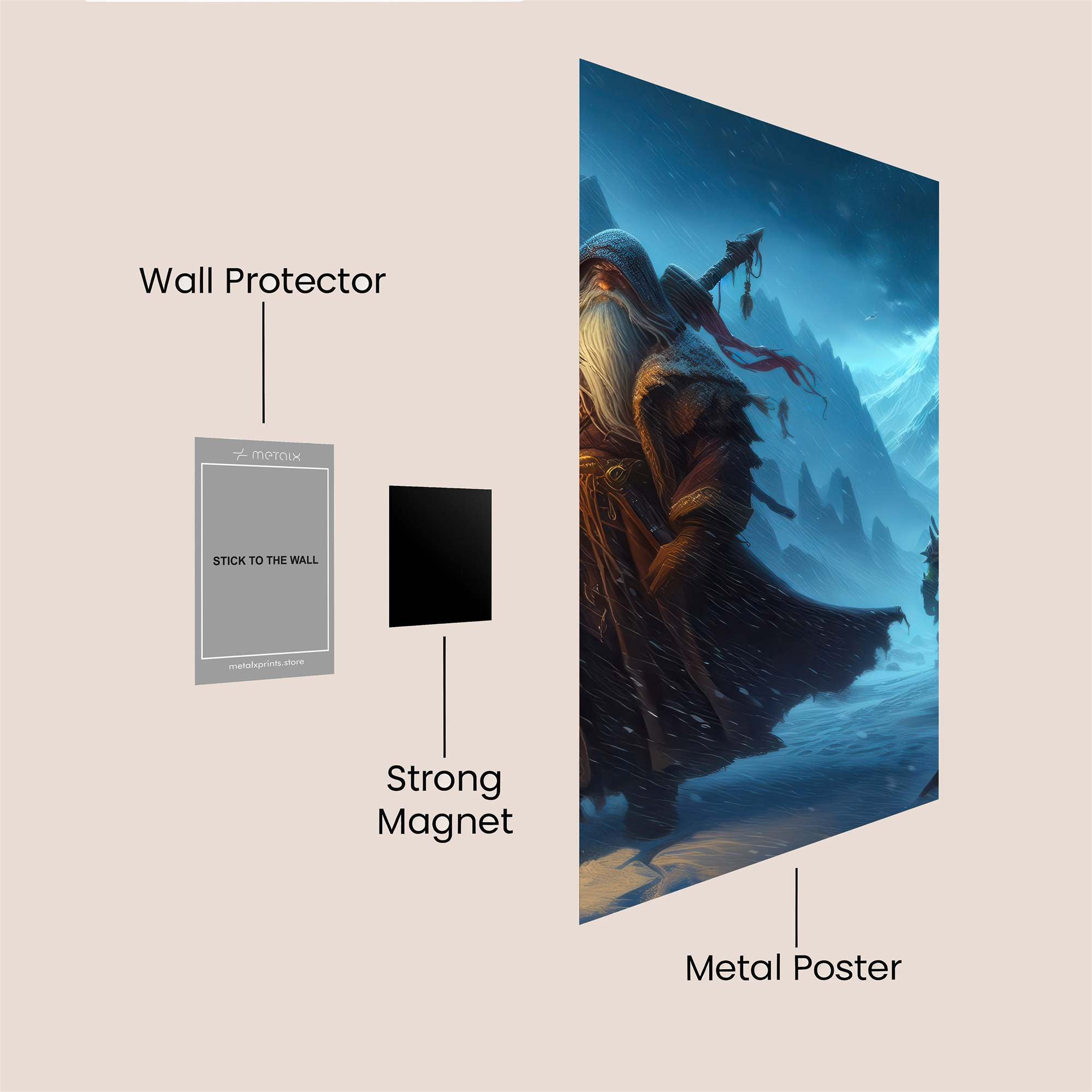Medivh Enigmatic Safe Wall Magnetic / M