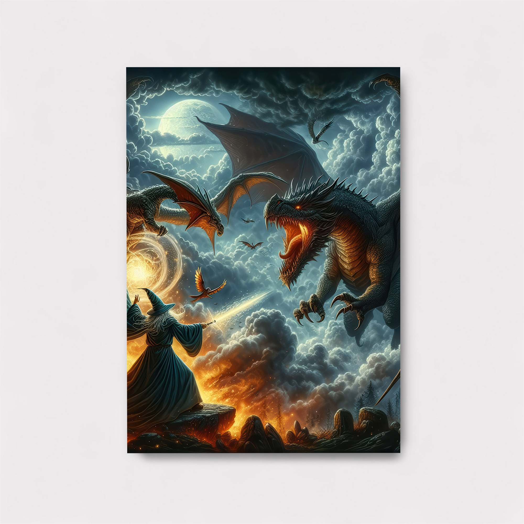 Dragon Duel Safe Wall Magnetic / M