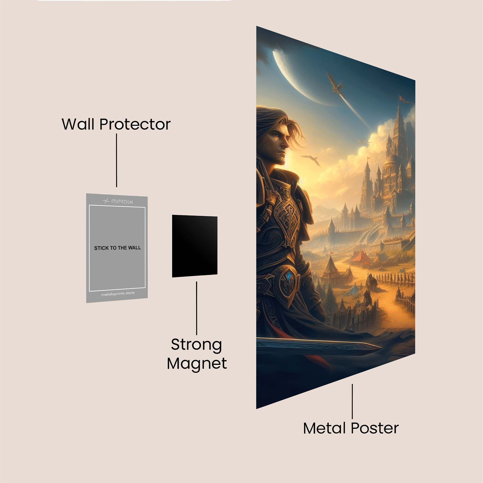 Arthas Resolute Safe Wall Magnetic / M