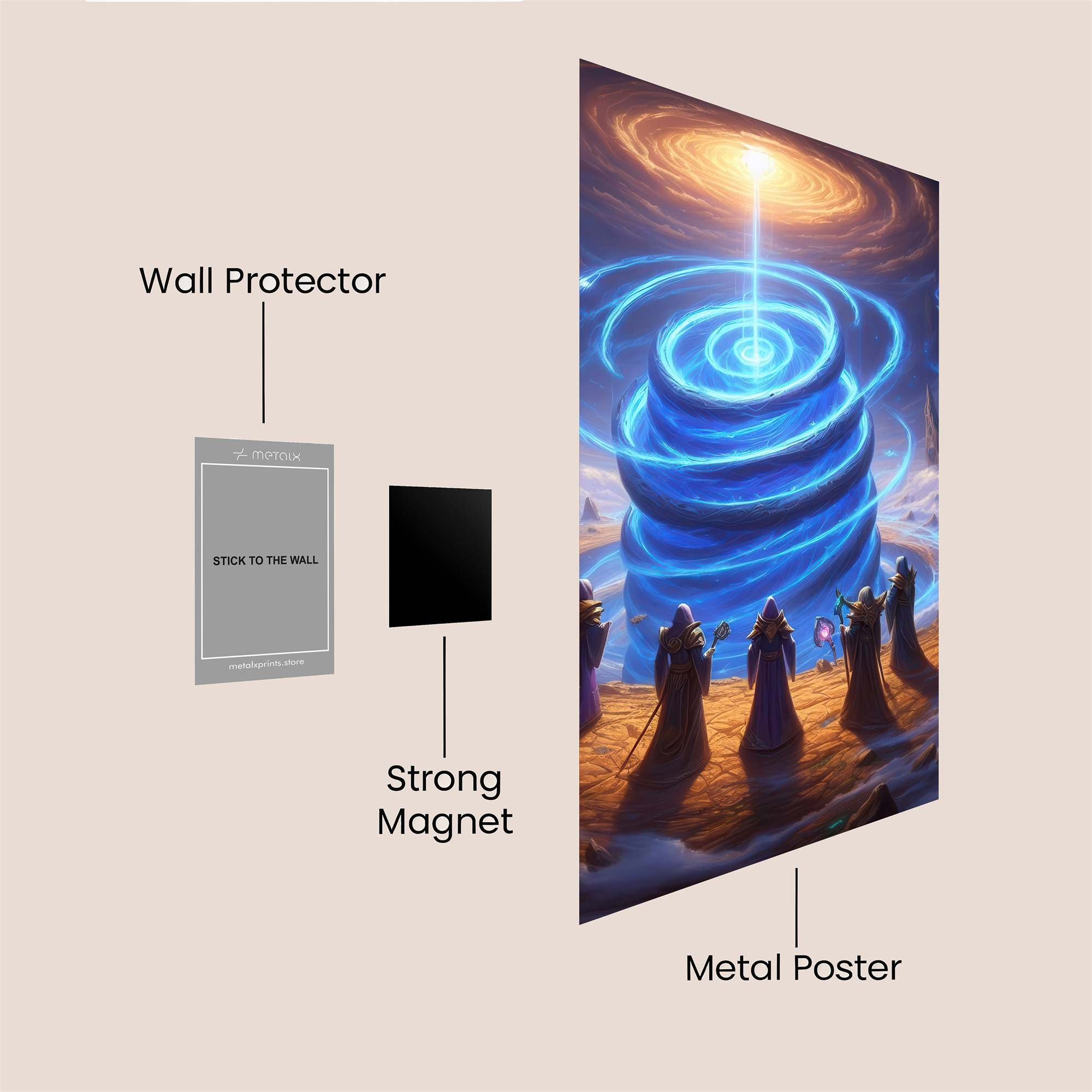 Arcane Ascension Safe Wall Magnetic / M