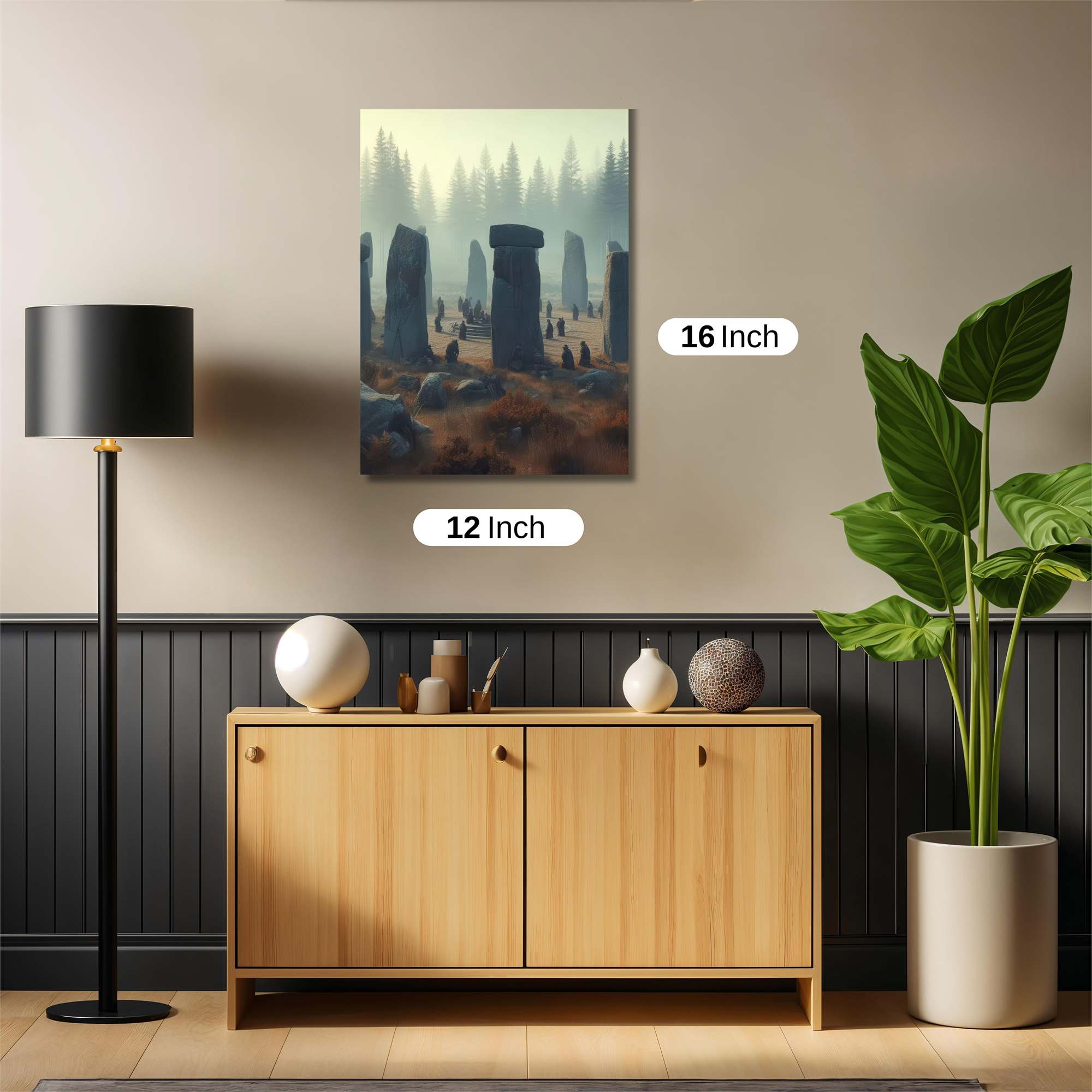 Stonehenge Serenity Safe Wall Magnetic / M