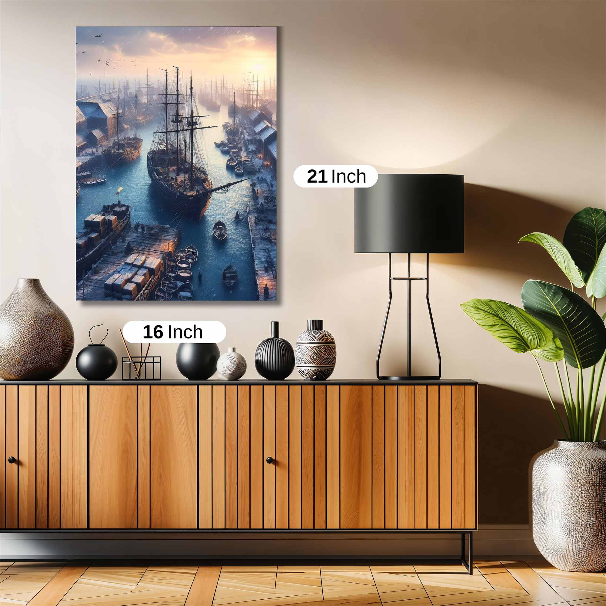 Pirate Dawn Safe Wall Magnetic / M