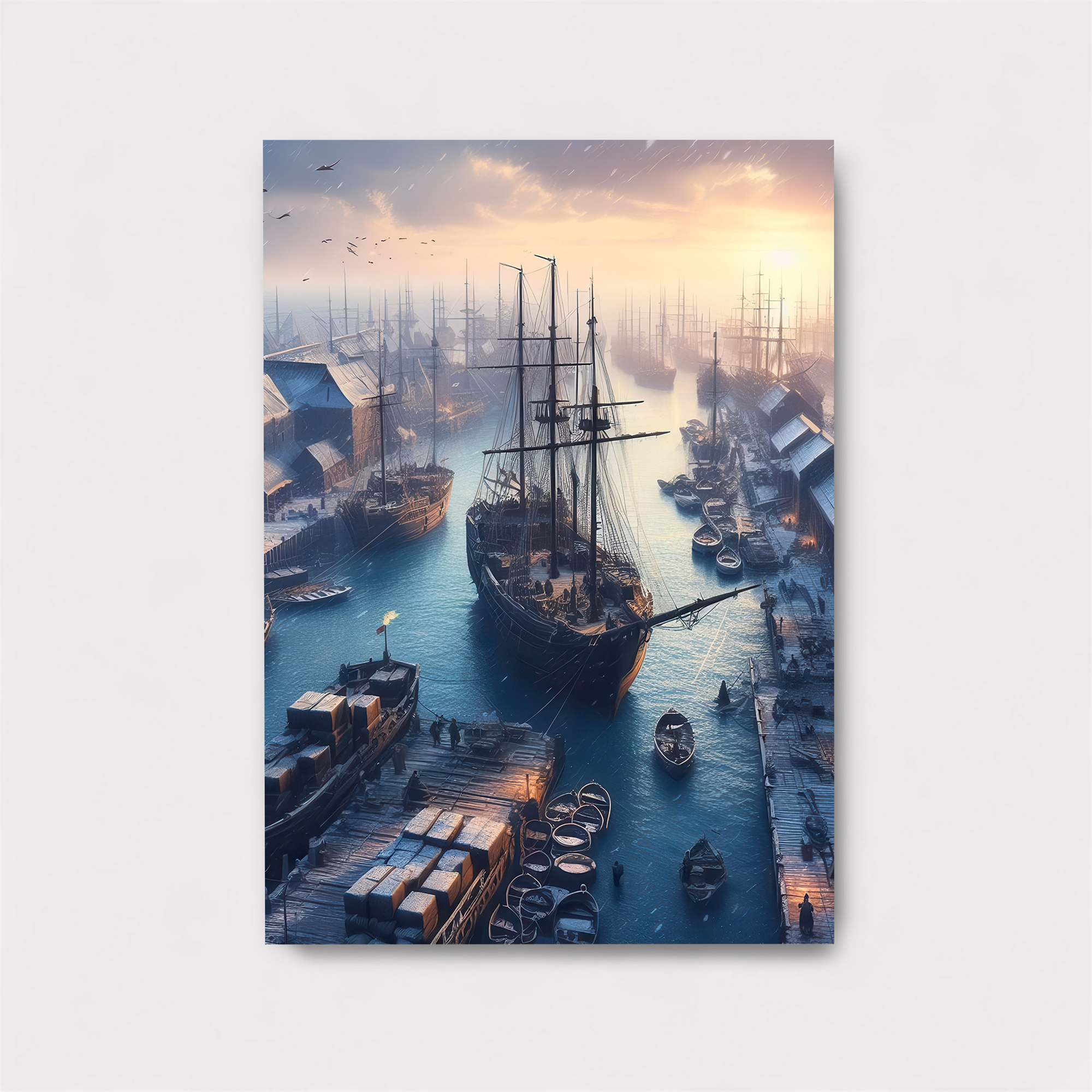 Pirate Dawn Safe Wall Magnetic / M