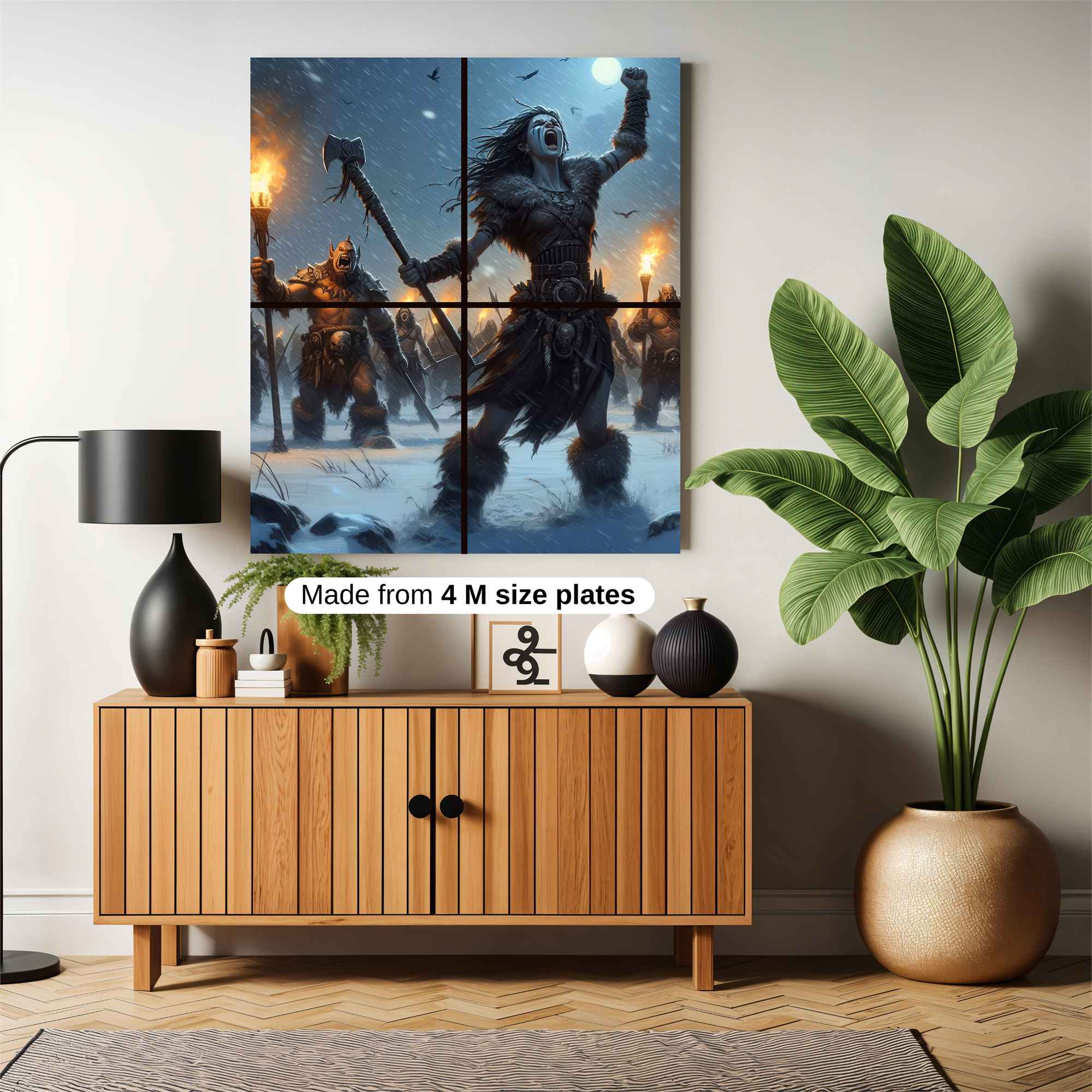 Warrior Triumphant Safe Wall Magnetic / M