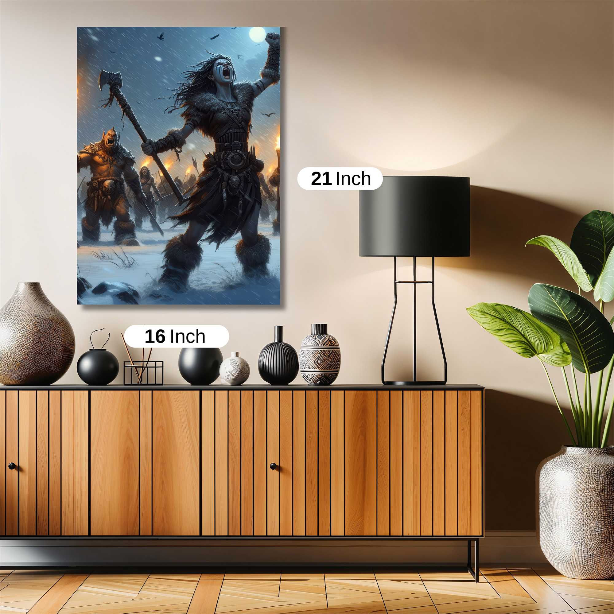 Warrior Triumphant Safe Wall Magnetic / M