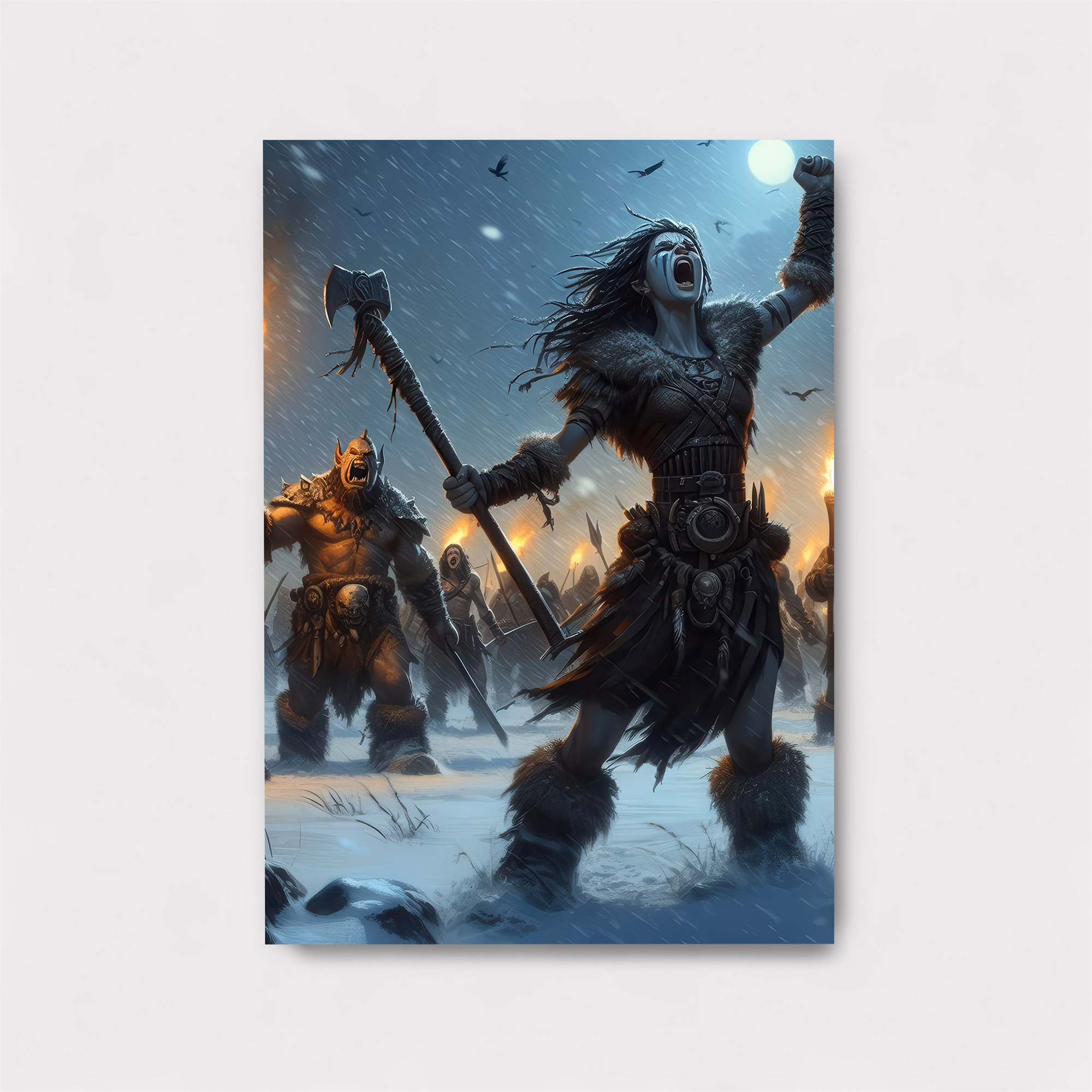 Warrior Triumphant Safe Wall Magnetic / M