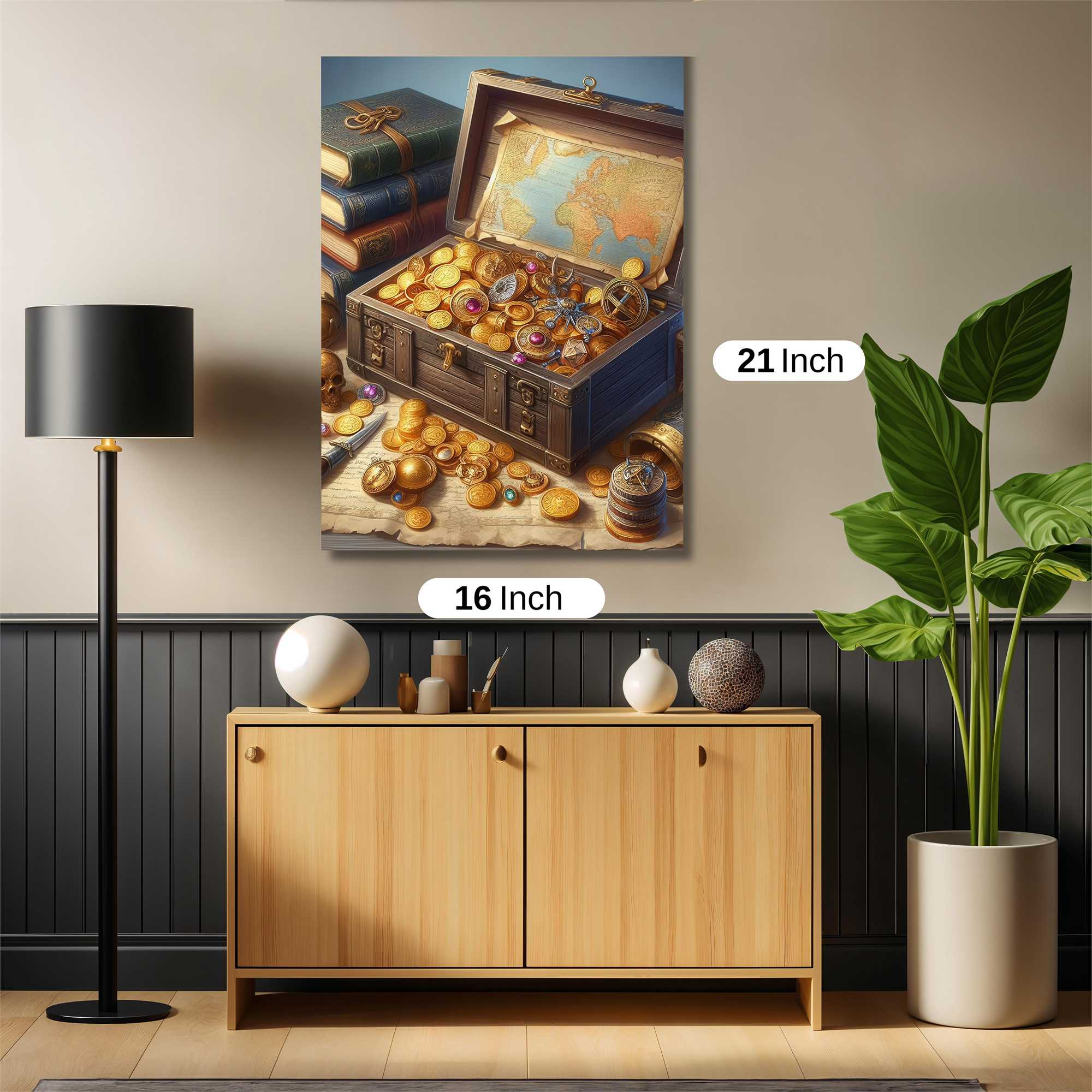 Treasure Enigma Safe Wall Magnetic / M