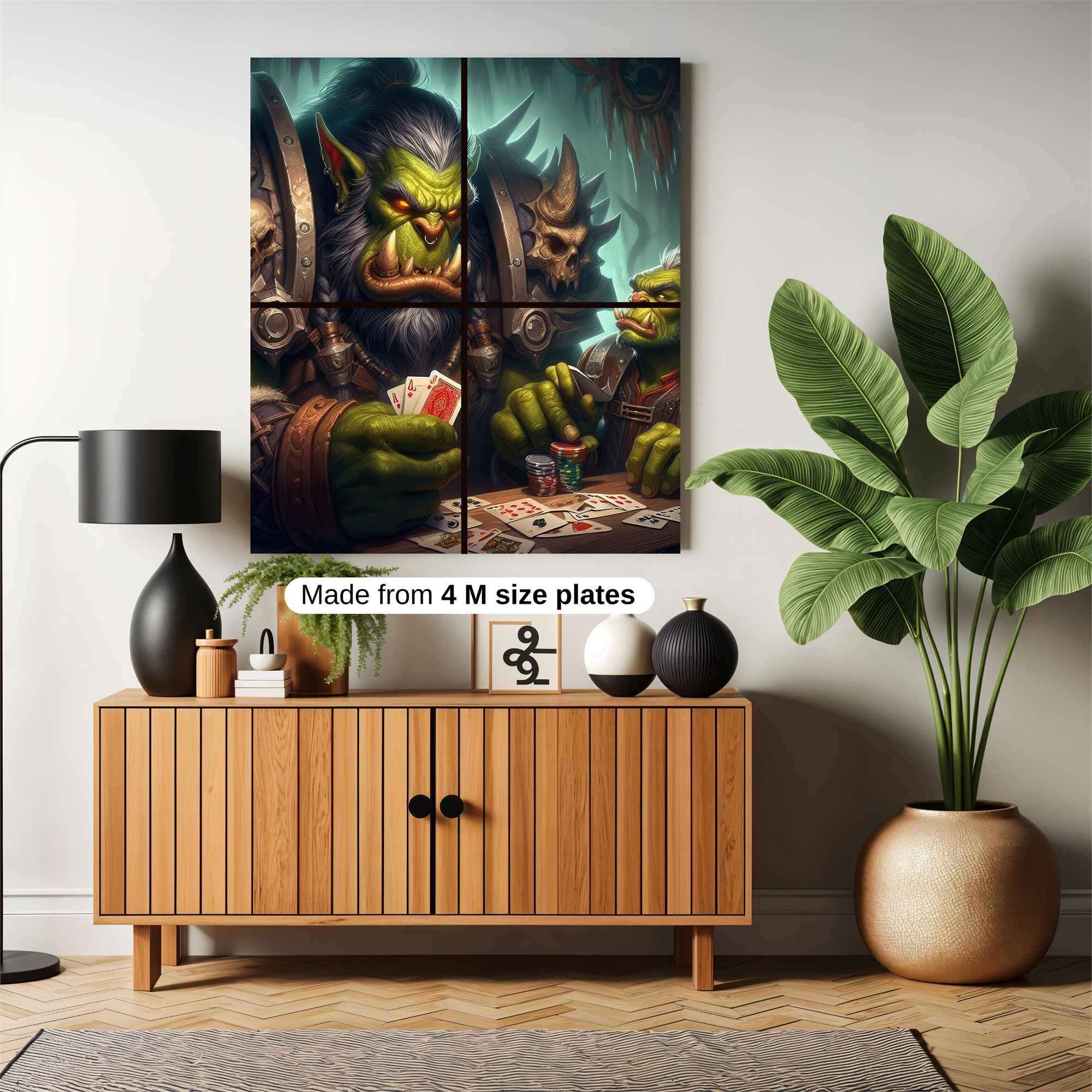 Orc Gamblers Safe Wall Magnetic / M