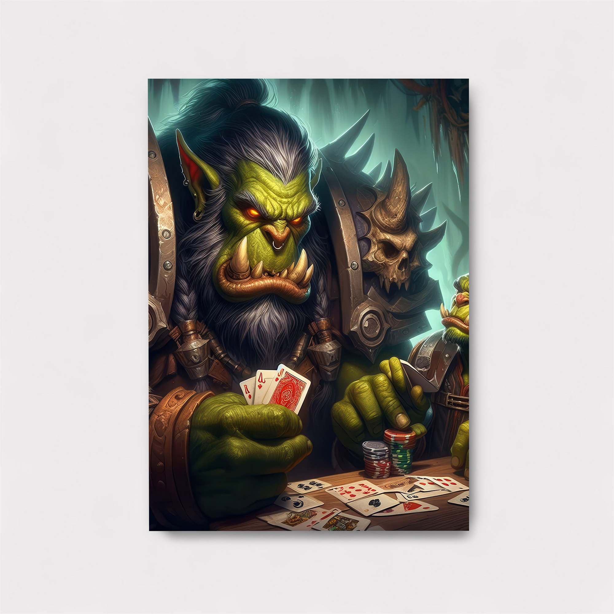 Orc Gamblers Safe Wall Magnetic / M